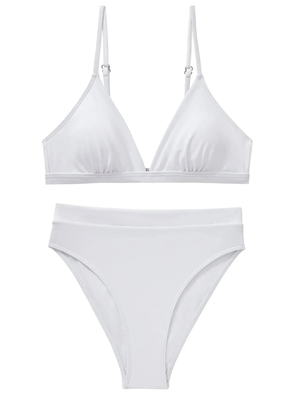 Triangle High Cut Bikini Set
