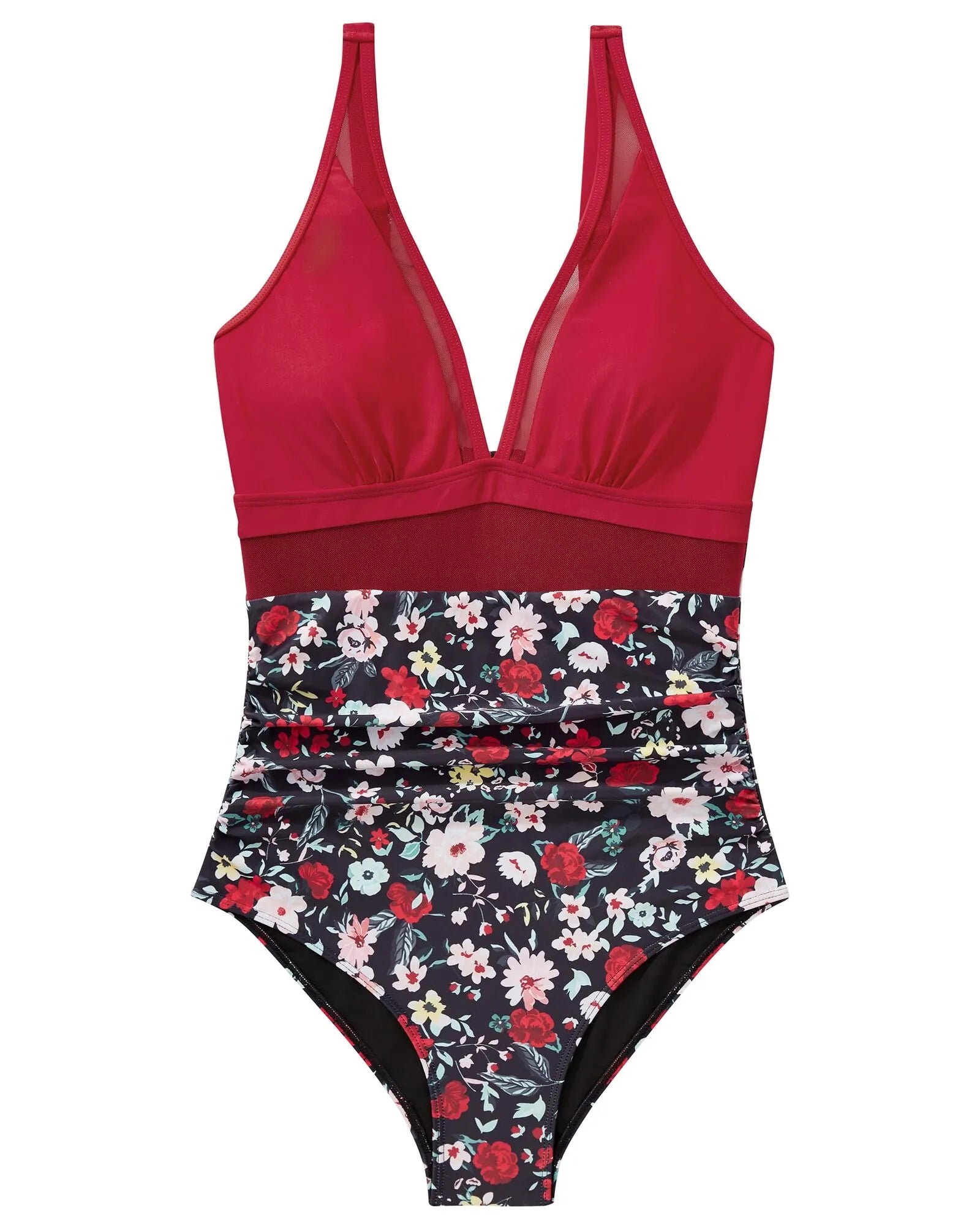 Mesh Push Up Bathing Suit