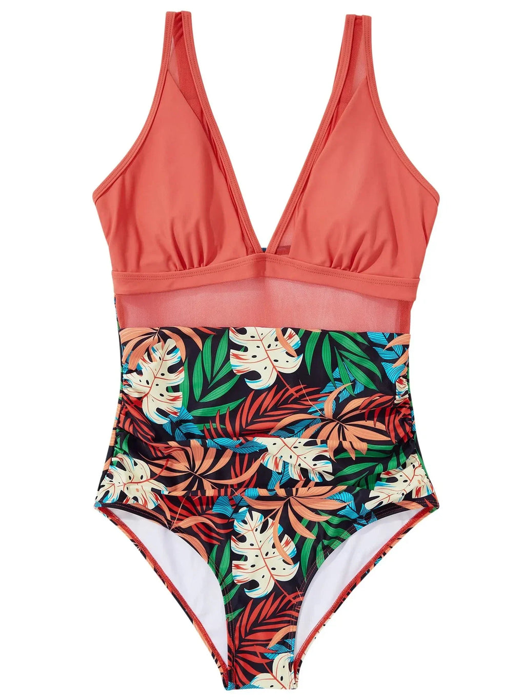 Mesh Push Up Bathing Suit