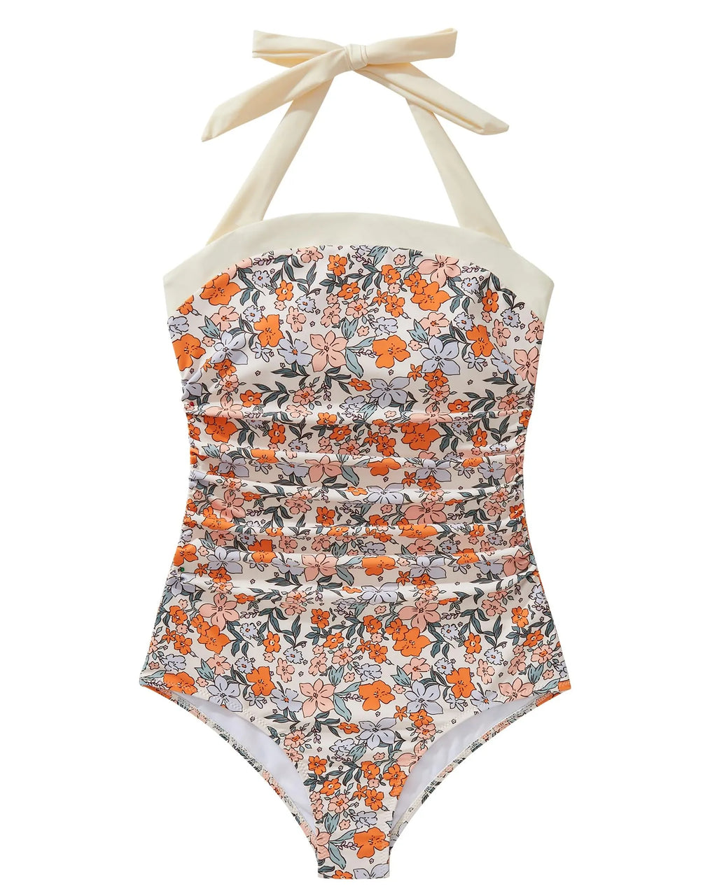 Retro Halter Bathing Suit