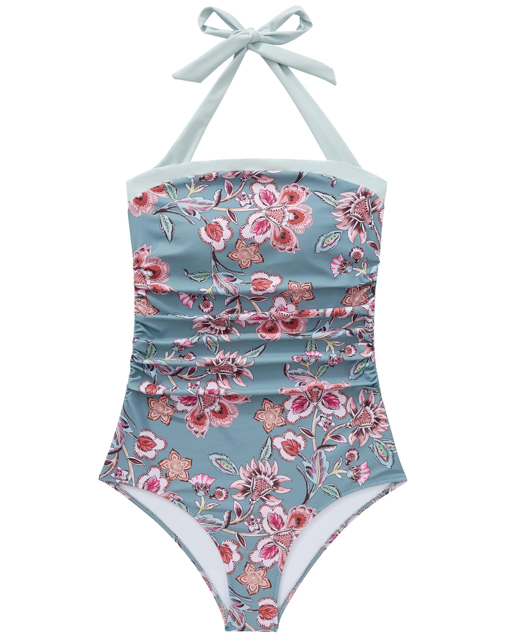 Retro Halter Bathing Suit