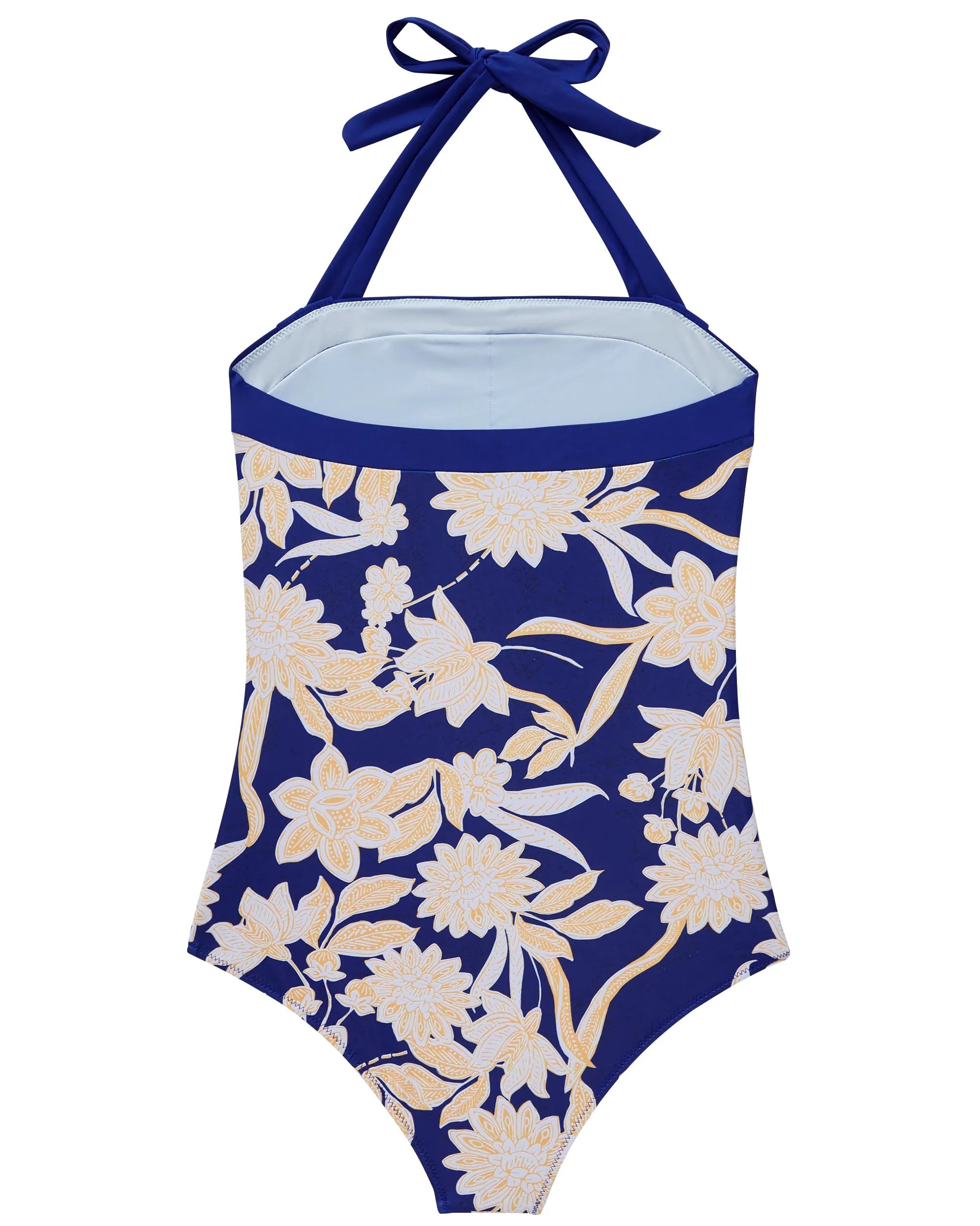 Retro Halter Bathing Suit