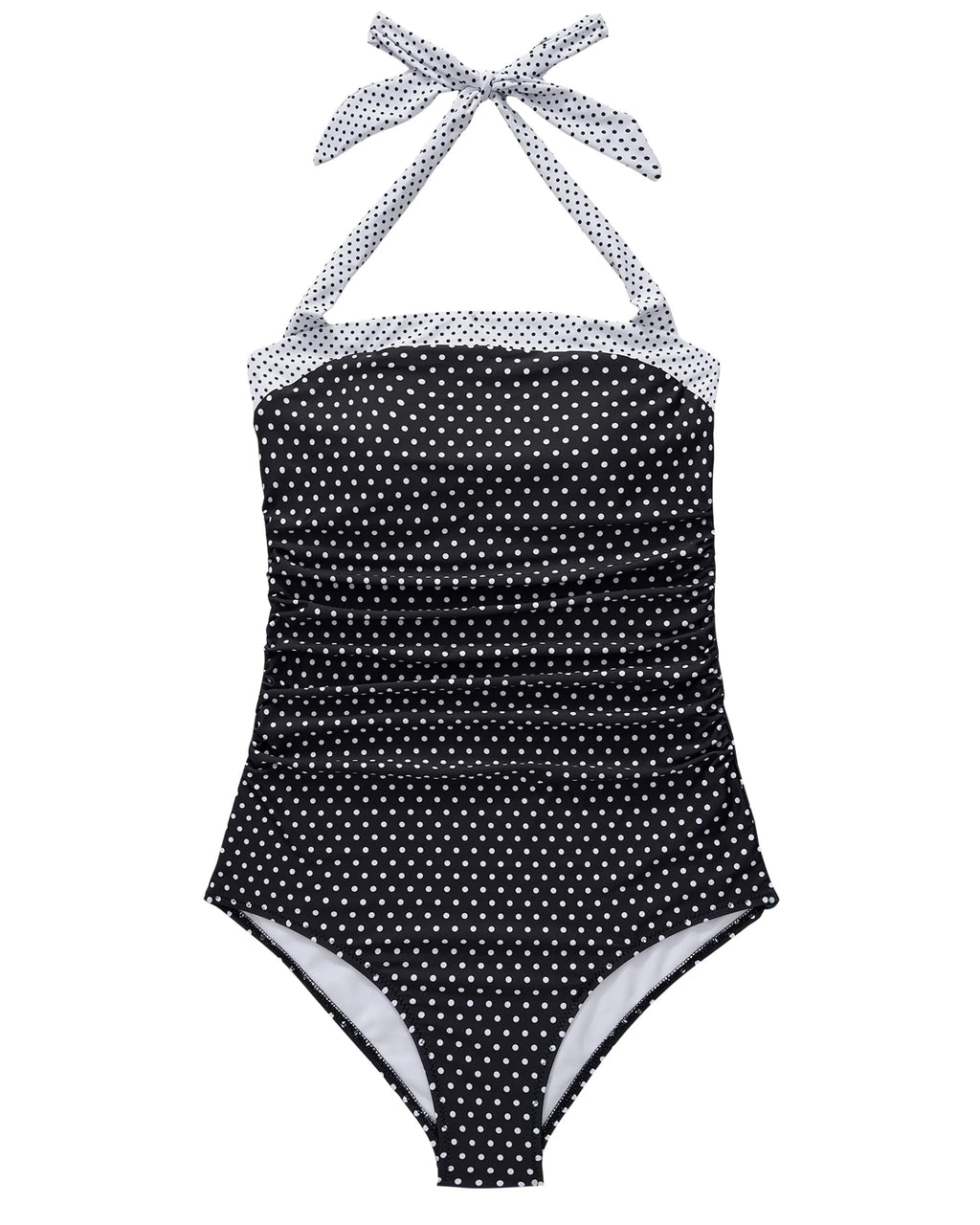 Retro Halter Bathing Suit