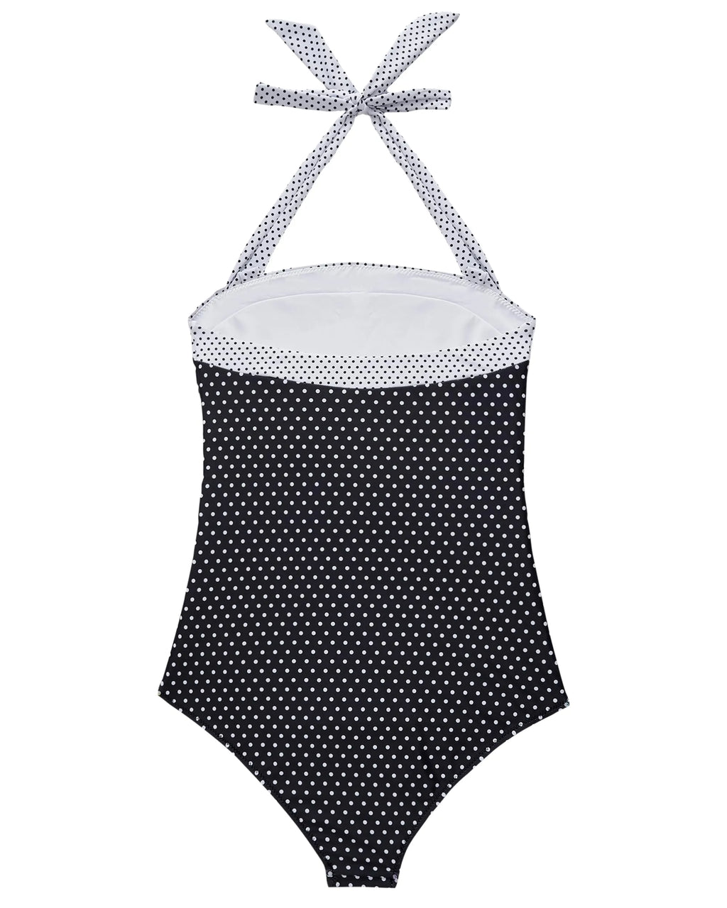 Retro Halter Bathing Suit