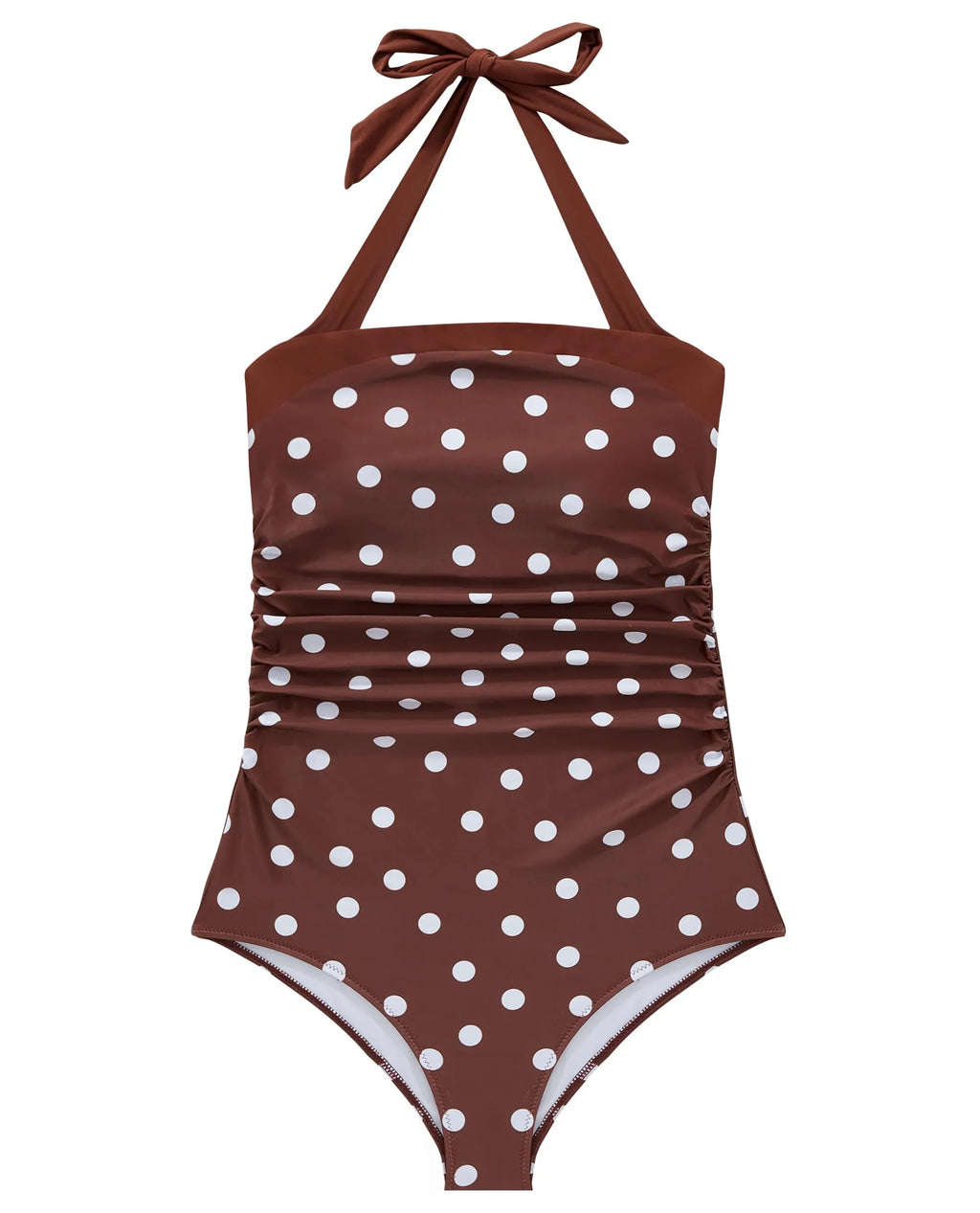 Retro Halter Bathing Suit