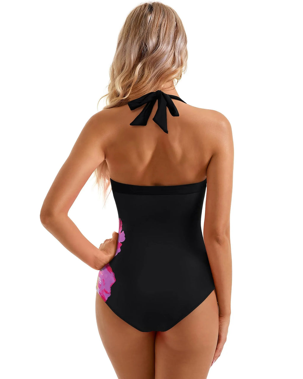 Retro Halter Bathing Suit