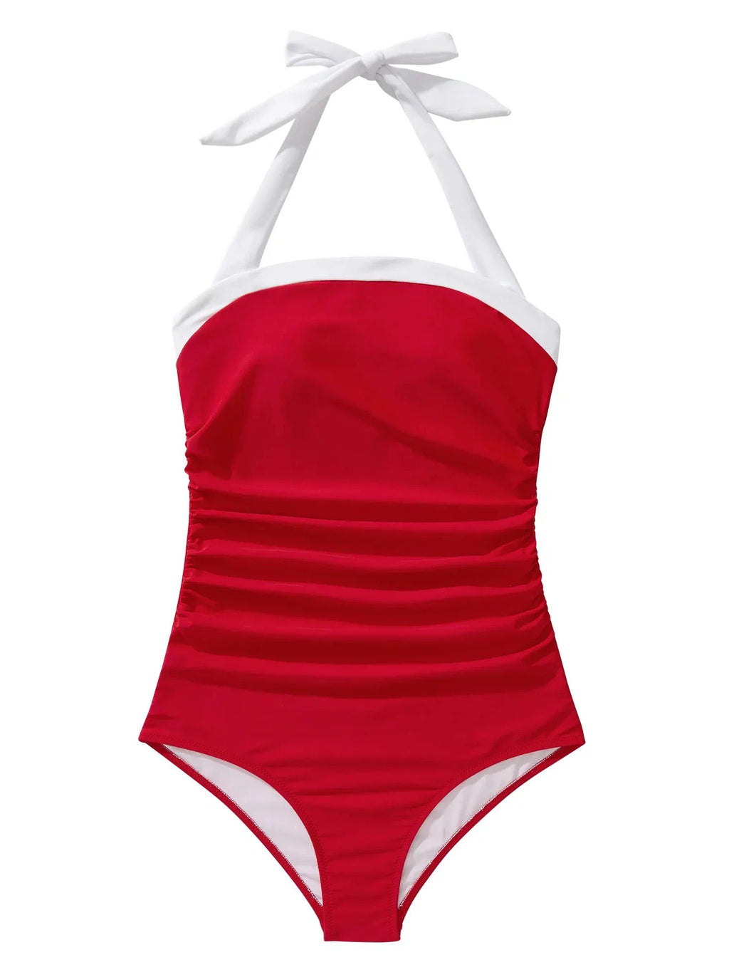 Retro Halter Bathing Suit