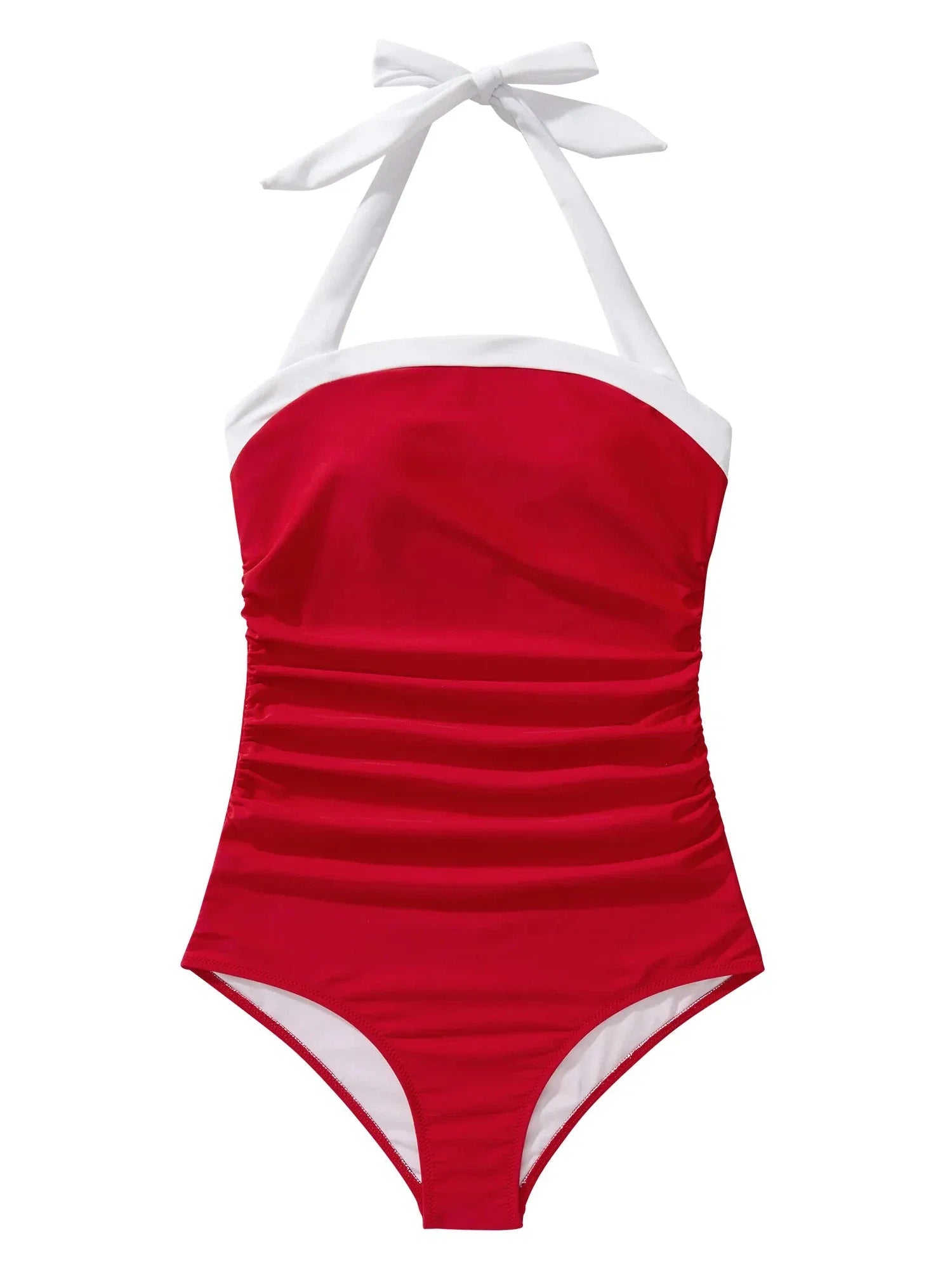 Retro Halter Bathing Suit