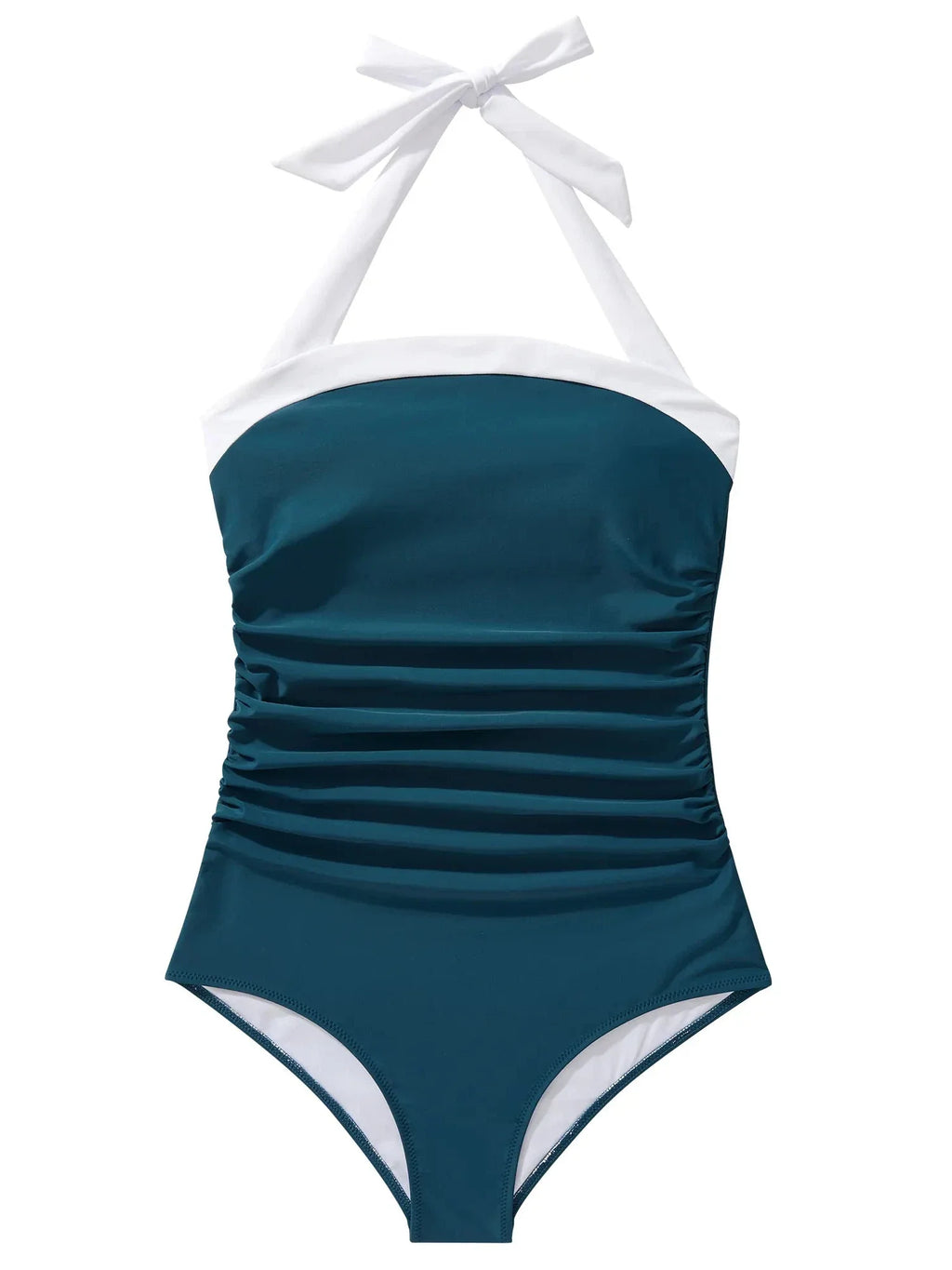 Retro Halter Bathing Suit