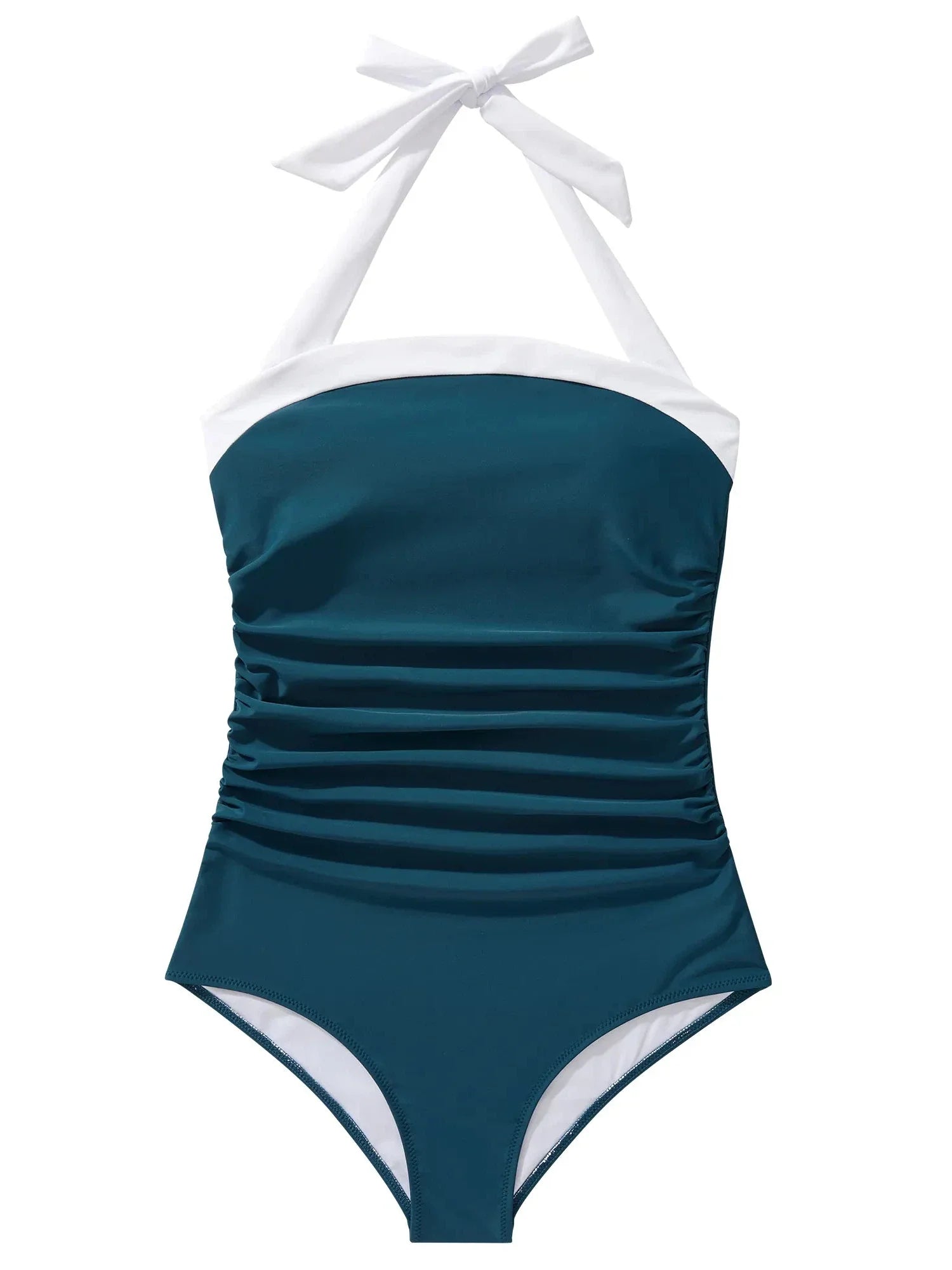 Retro Halter Bathing Suit