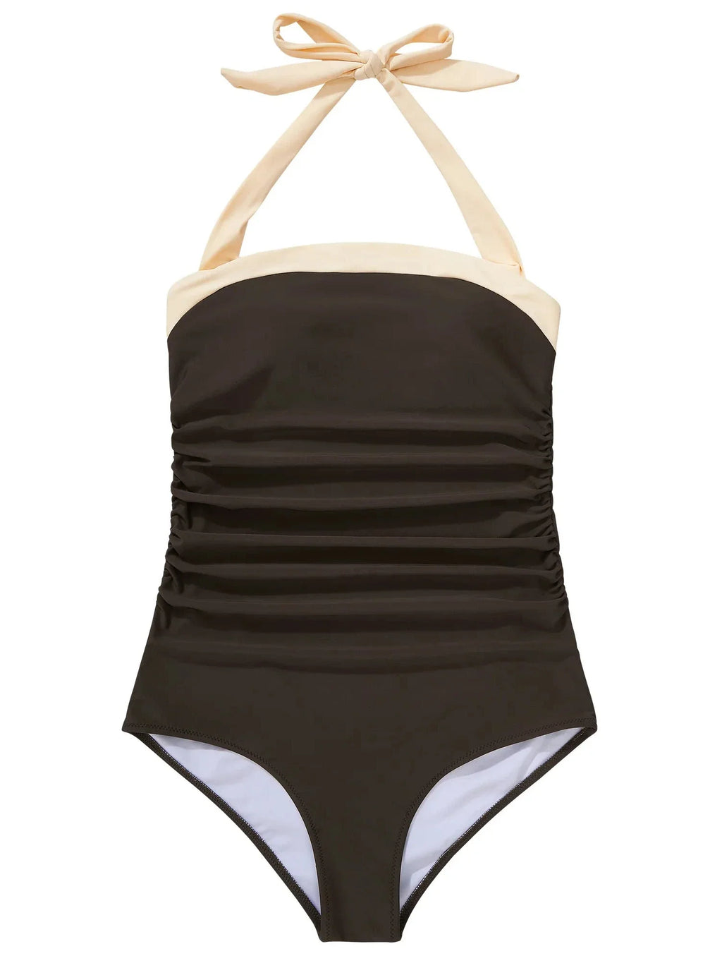 Retro Halter Bathing Suit