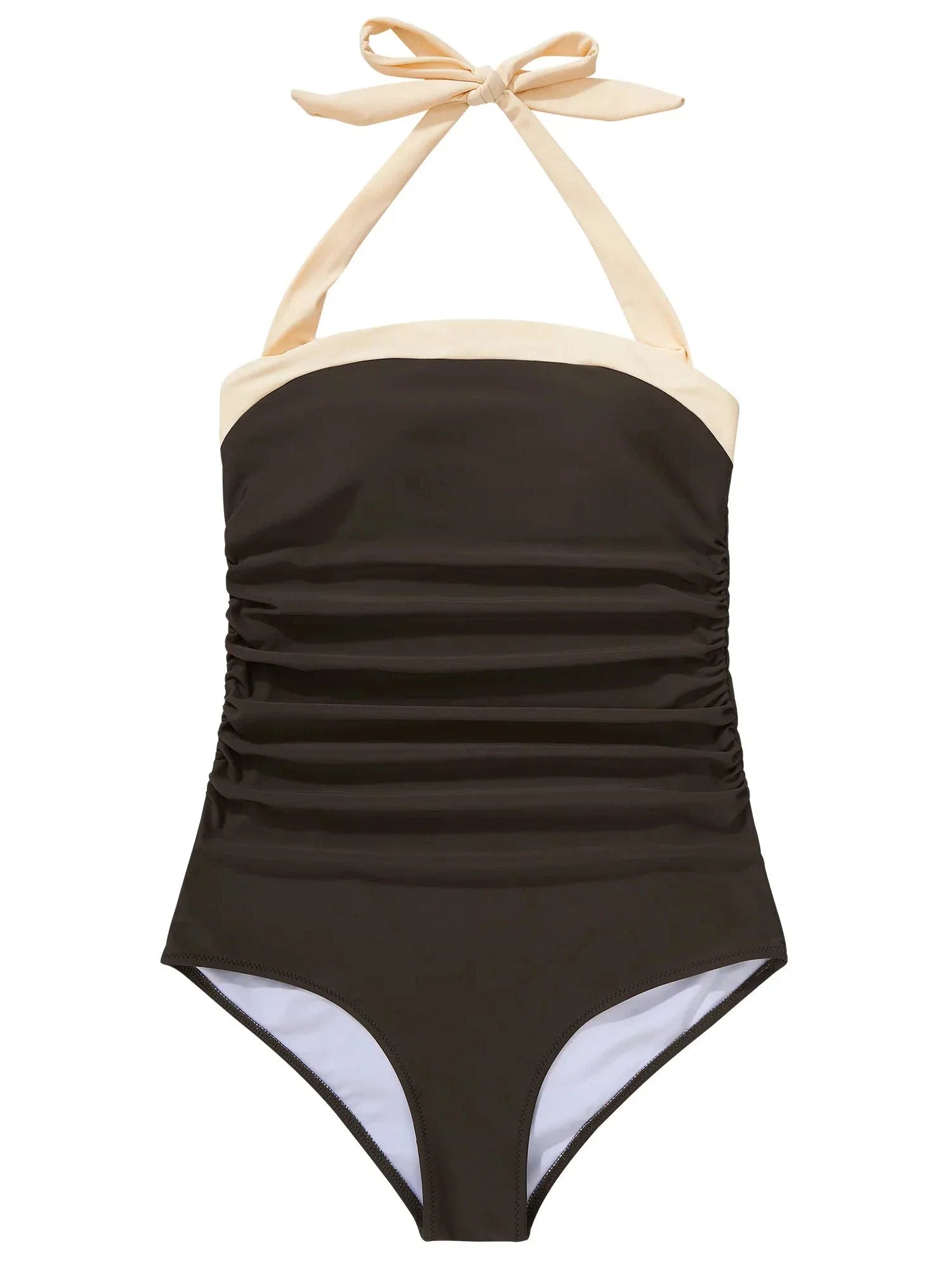 Retro Halter Bathing Suit
