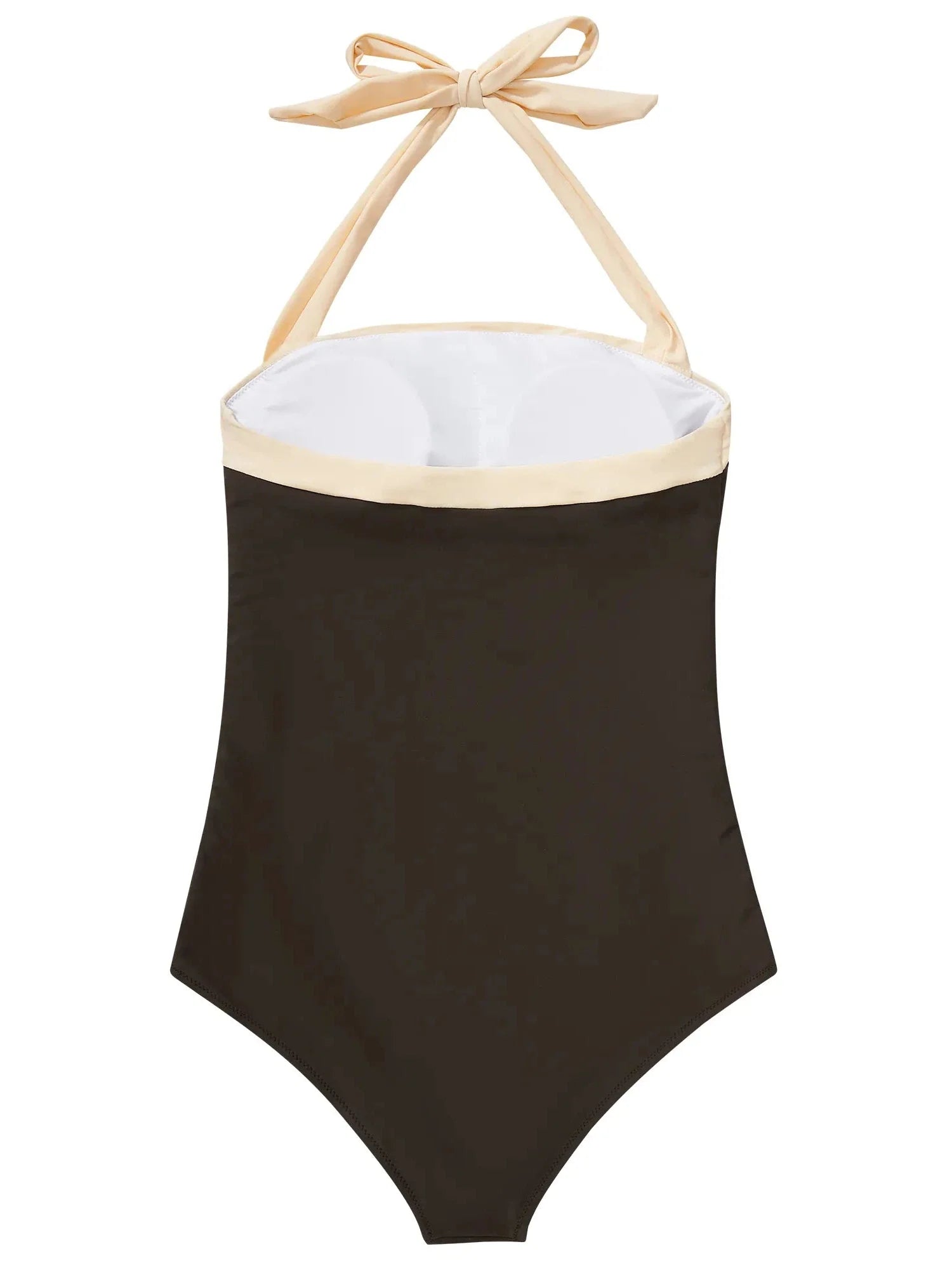 Retro Halter Bathing Suit