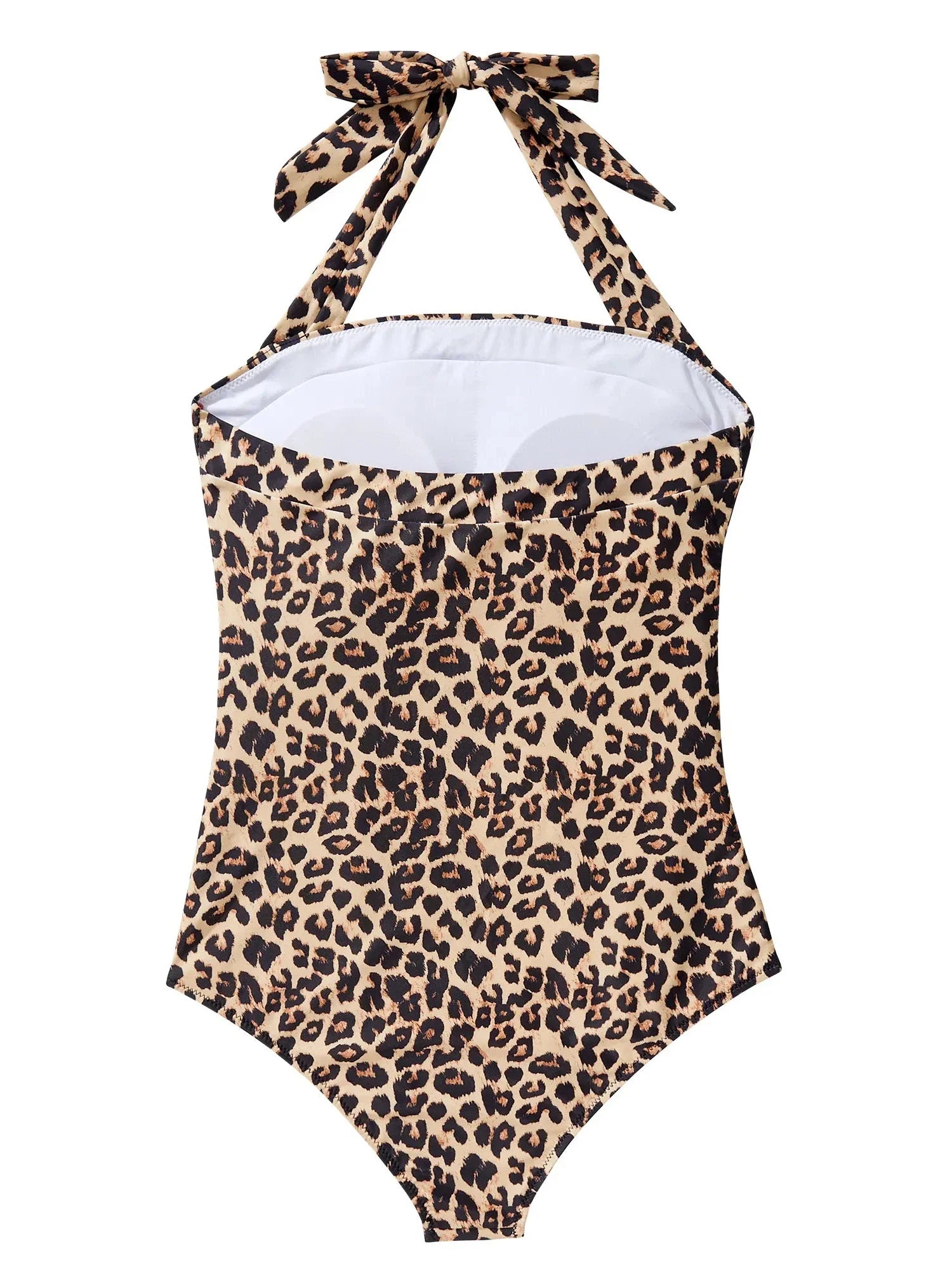 Retro Halter Bathing Suit