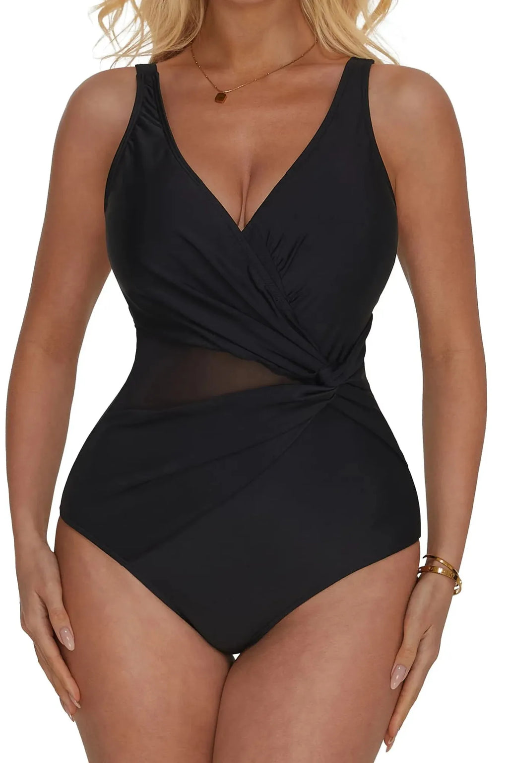 Mesh Push Up Bathing Suit