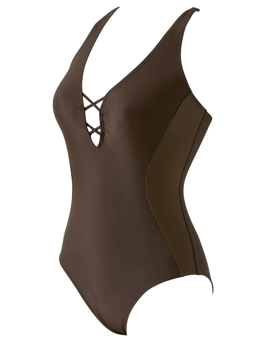 Crisscross Back & Front Bathing Suit