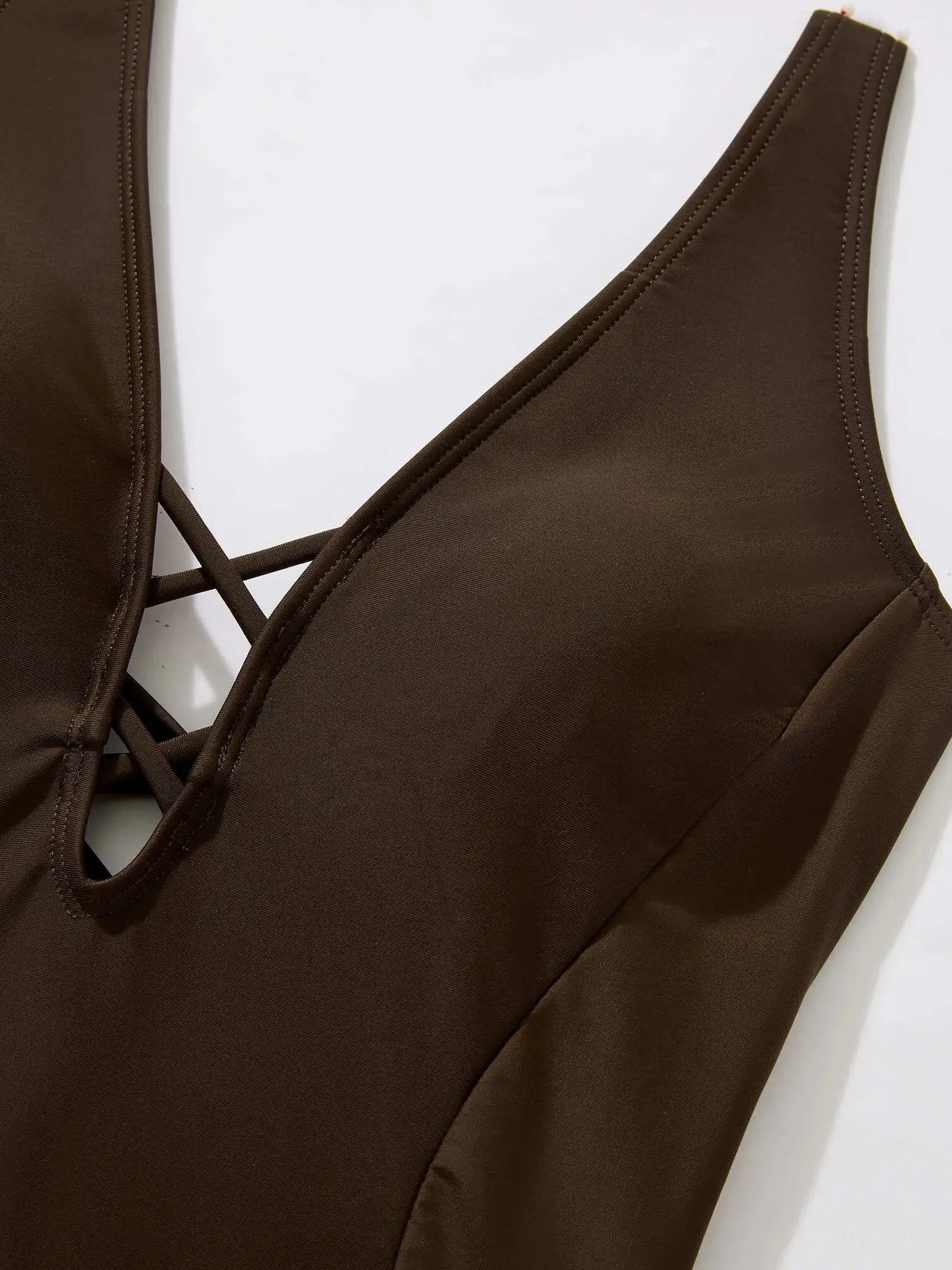 Crisscross Back & Front Bathing Suit