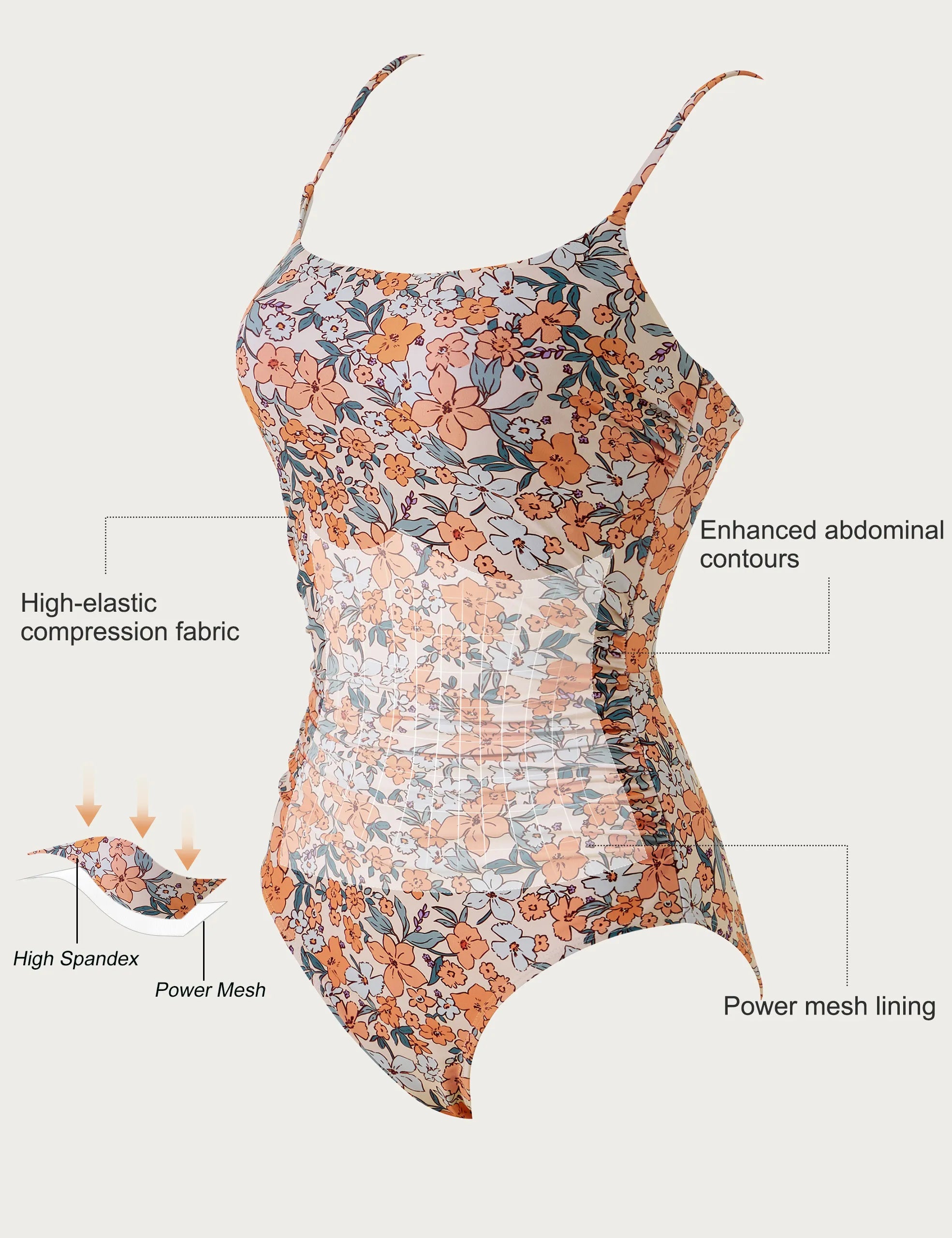 Crisscross Backless Bathing Suit