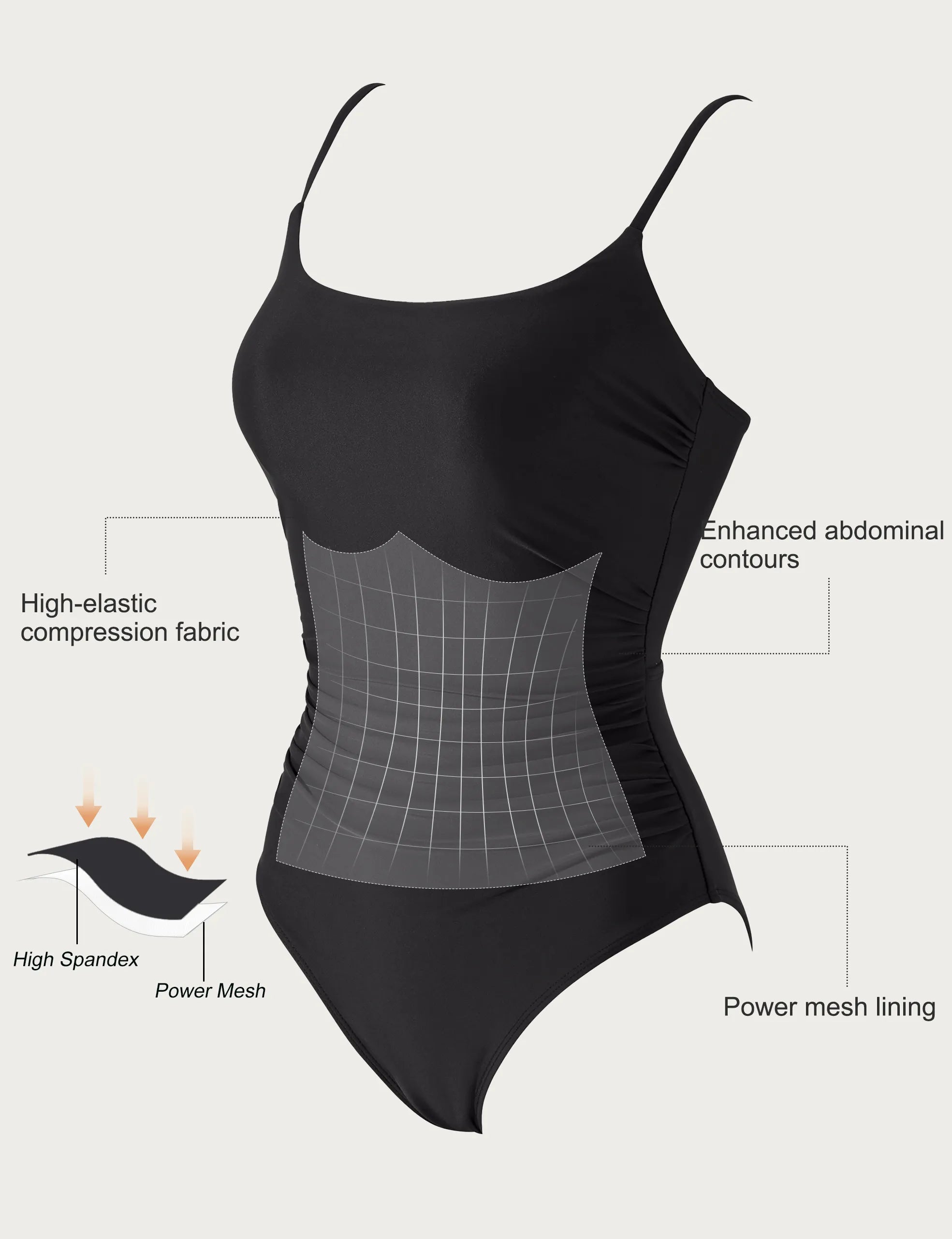 Crisscross Backless Bathing Suit