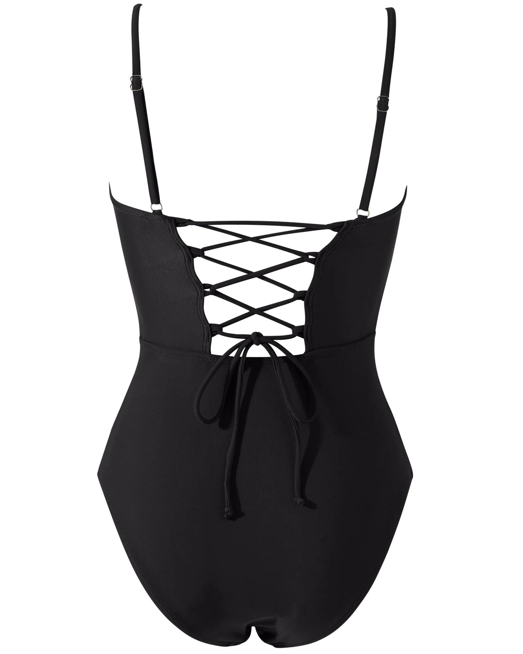 Crisscross Backless Bathing Suit