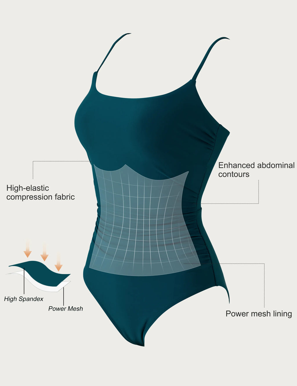 Crisscross Backless Bathing Suit