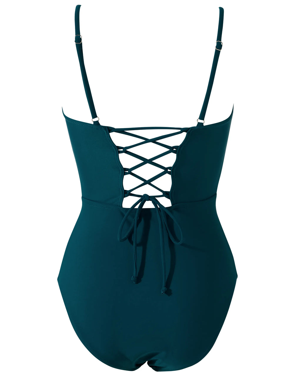 Crisscross Backless Bathing Suit