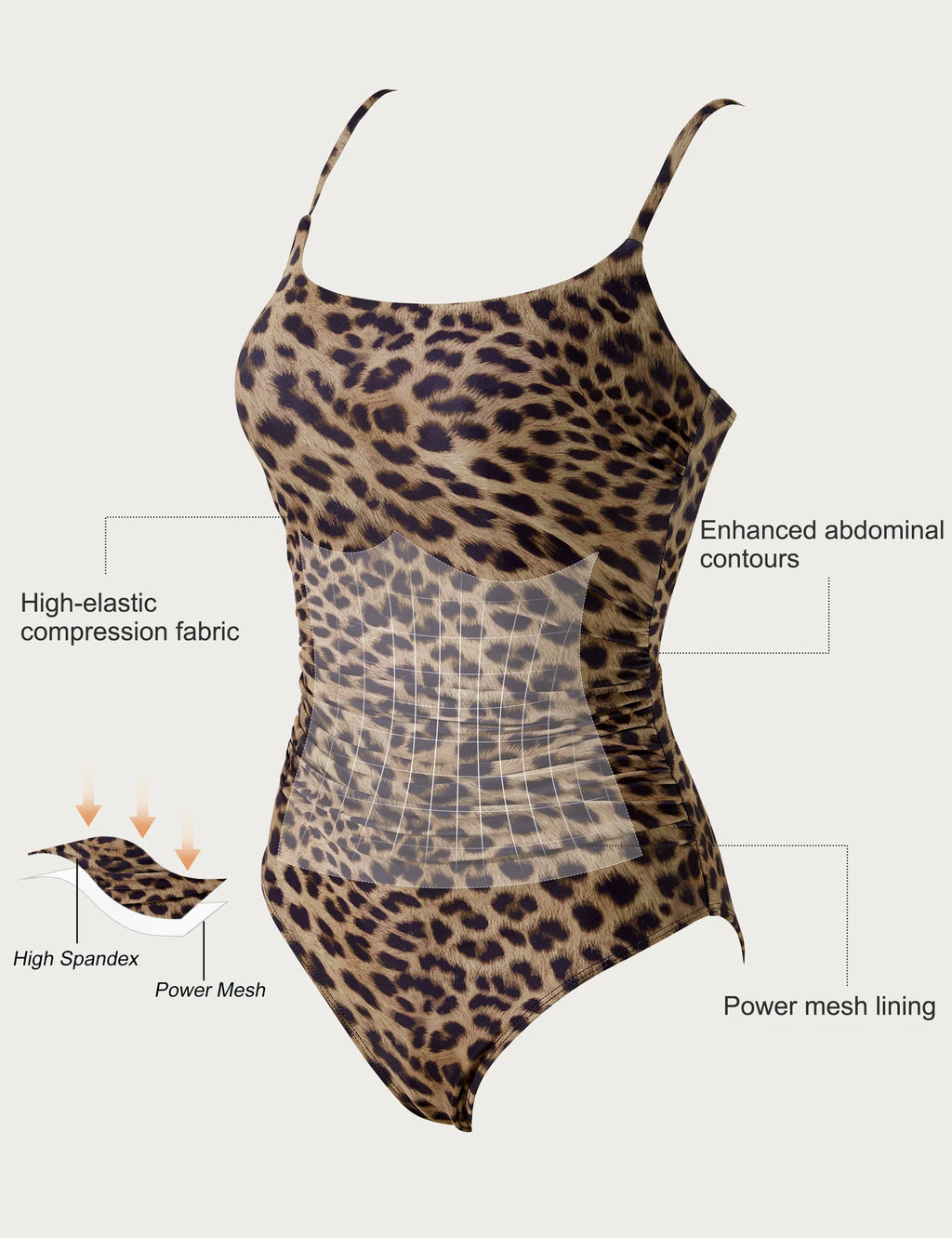 Crisscross Backless Bathing Suit