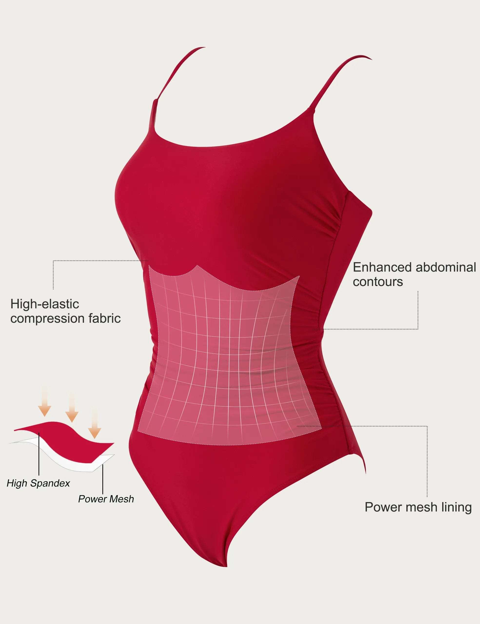 Crisscross Backless Bathing Suit