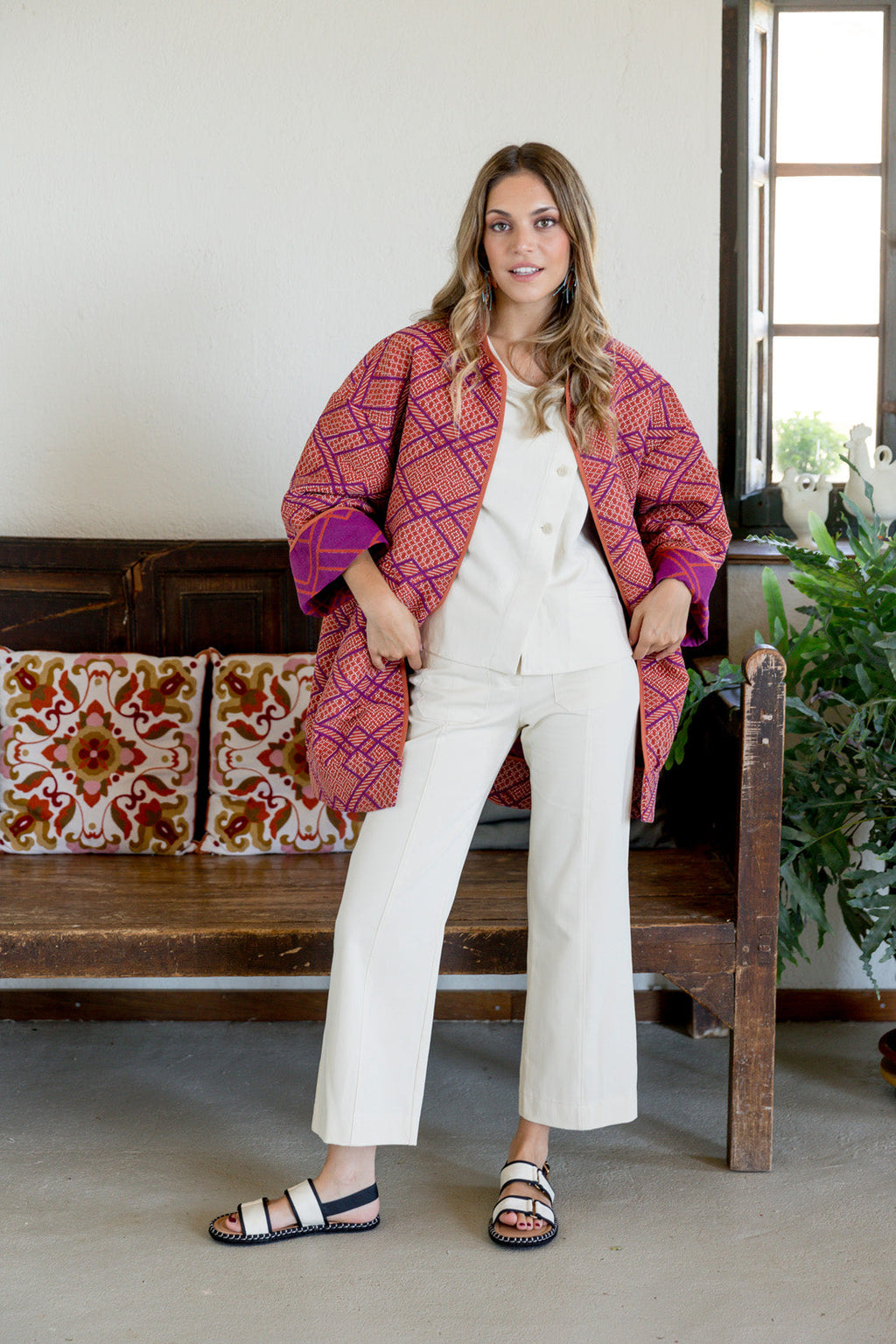 KAFTAN BROCADO