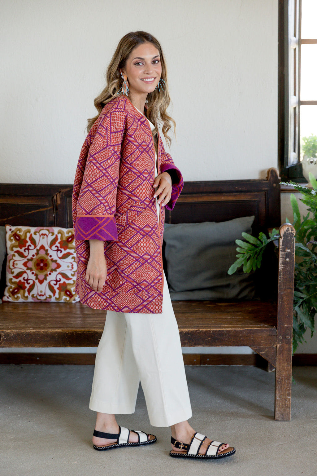KAFTAN BROCADO