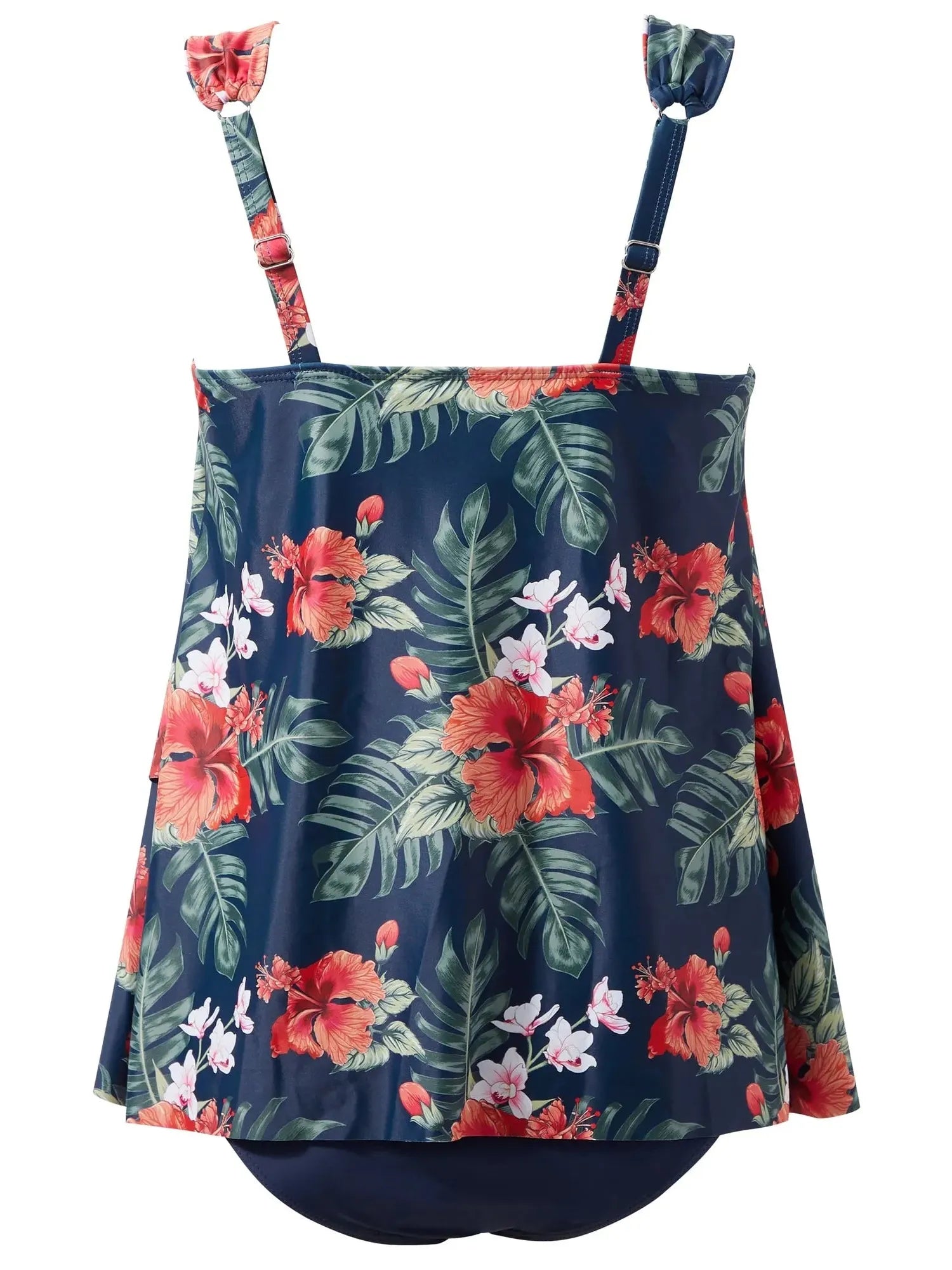 Ruffle High Waisted Tankini Swimsuit