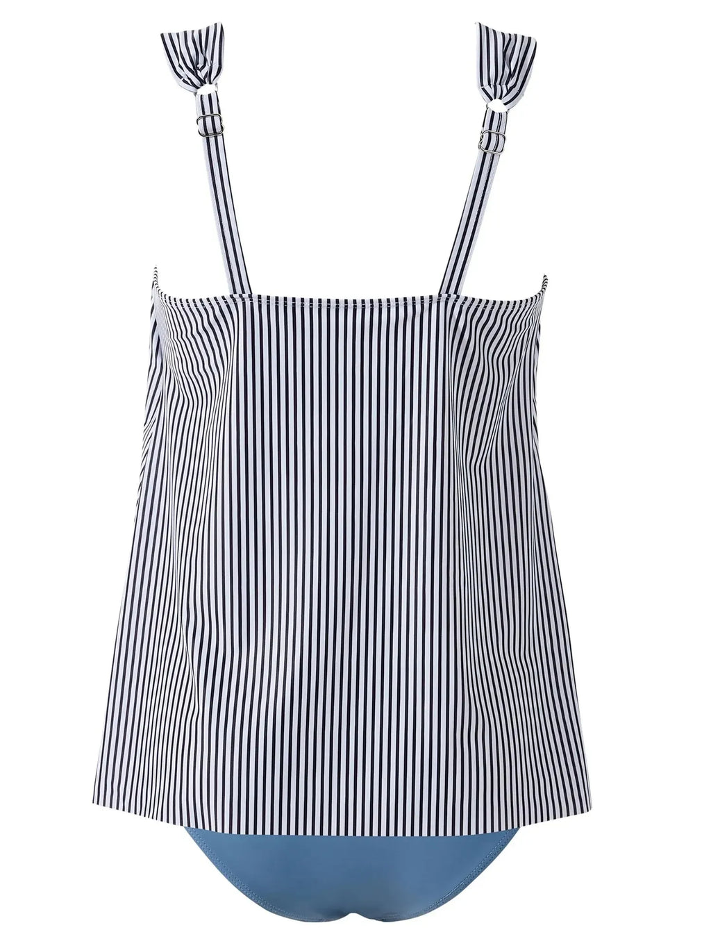 Ruffle High Waisted Tankini Swimsuit