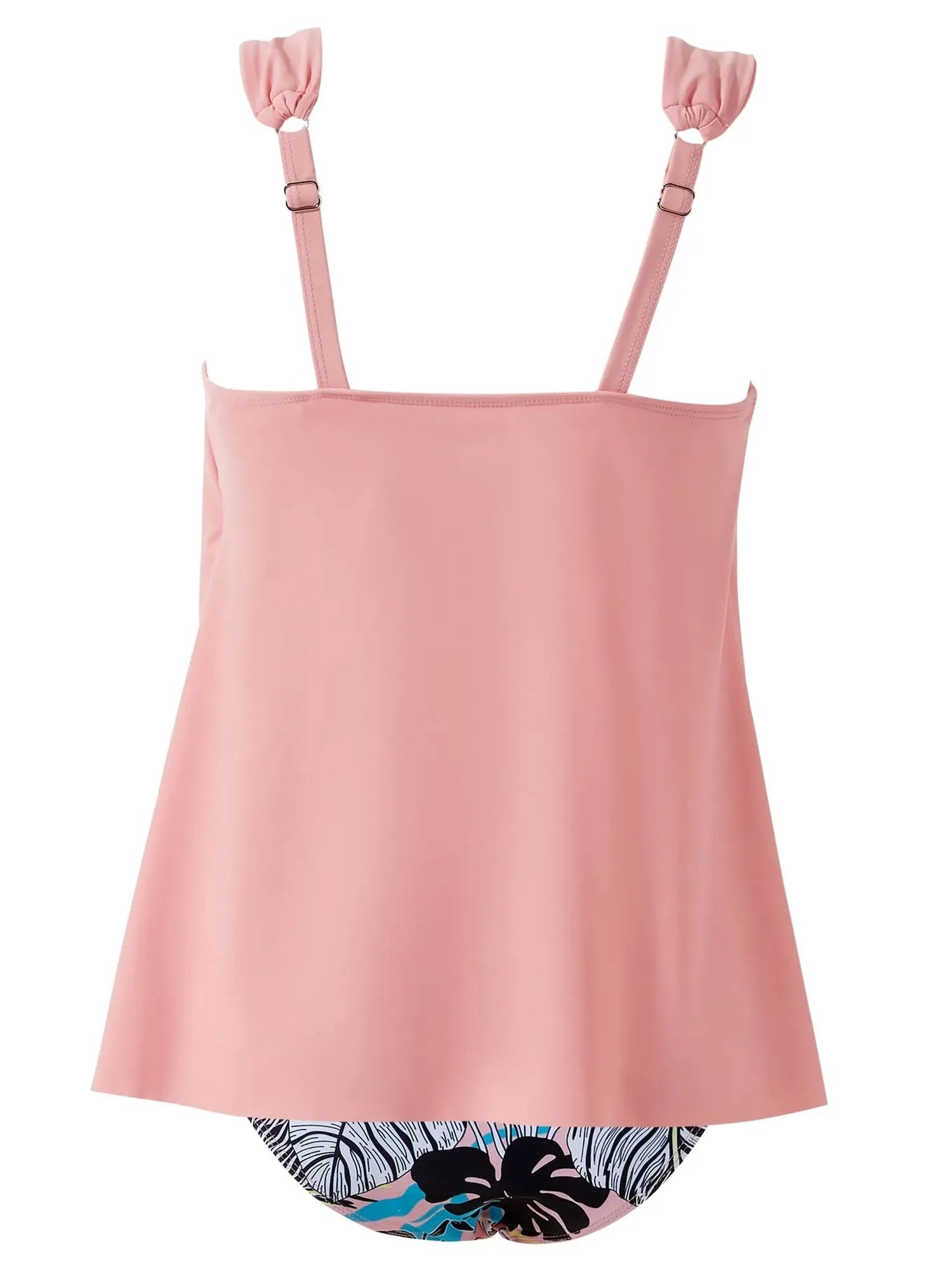 Ruffle High Waisted Tankini Swimsuit