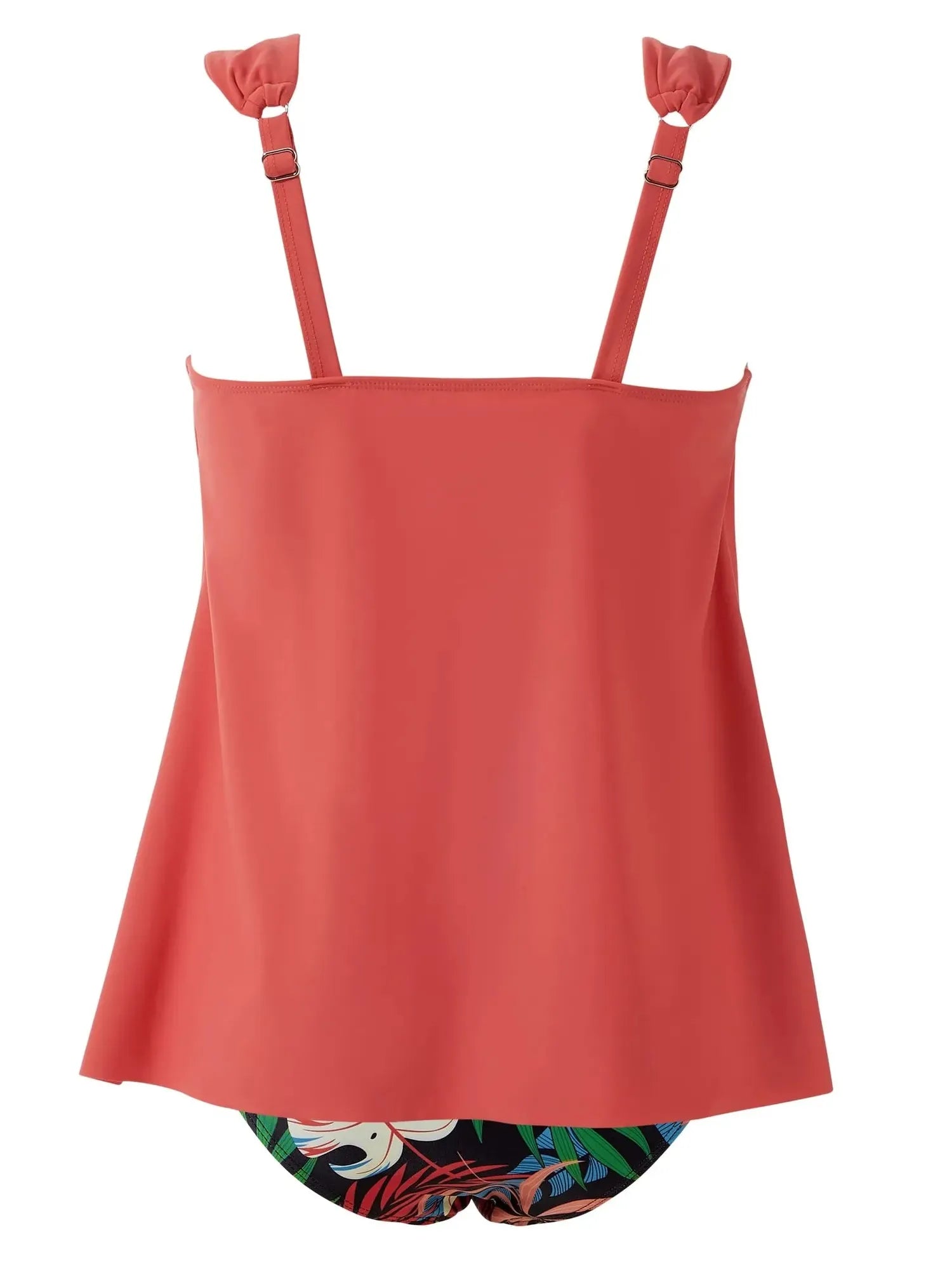 Ruffle High Waisted Tankini Swimsuit