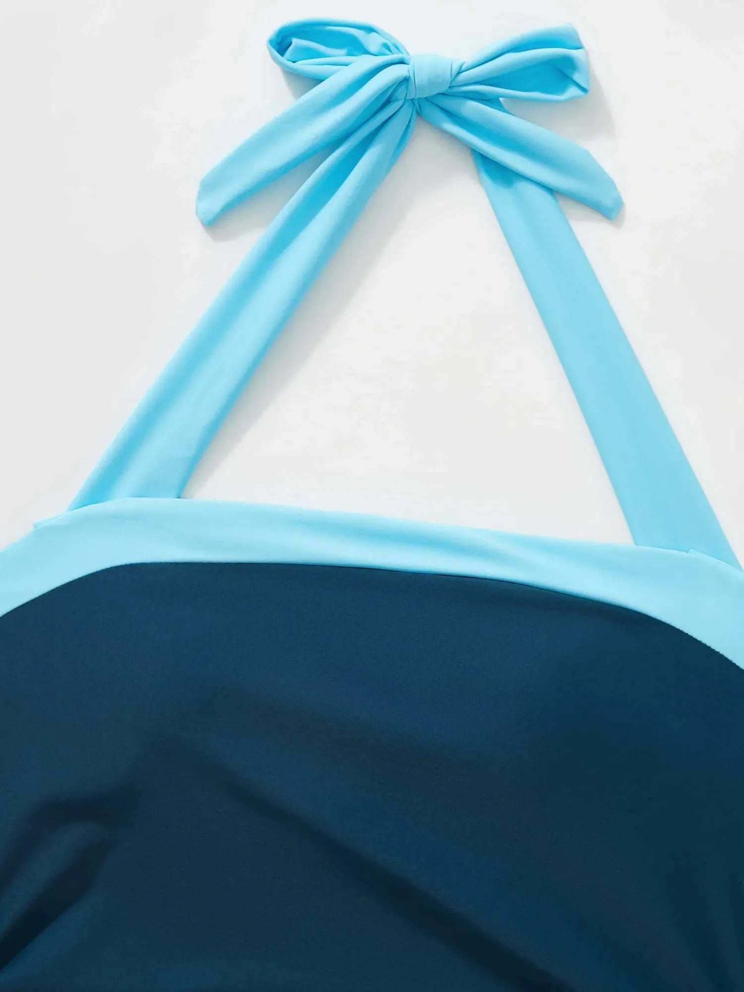 Tummy Control Backless Tankini Swimsuit