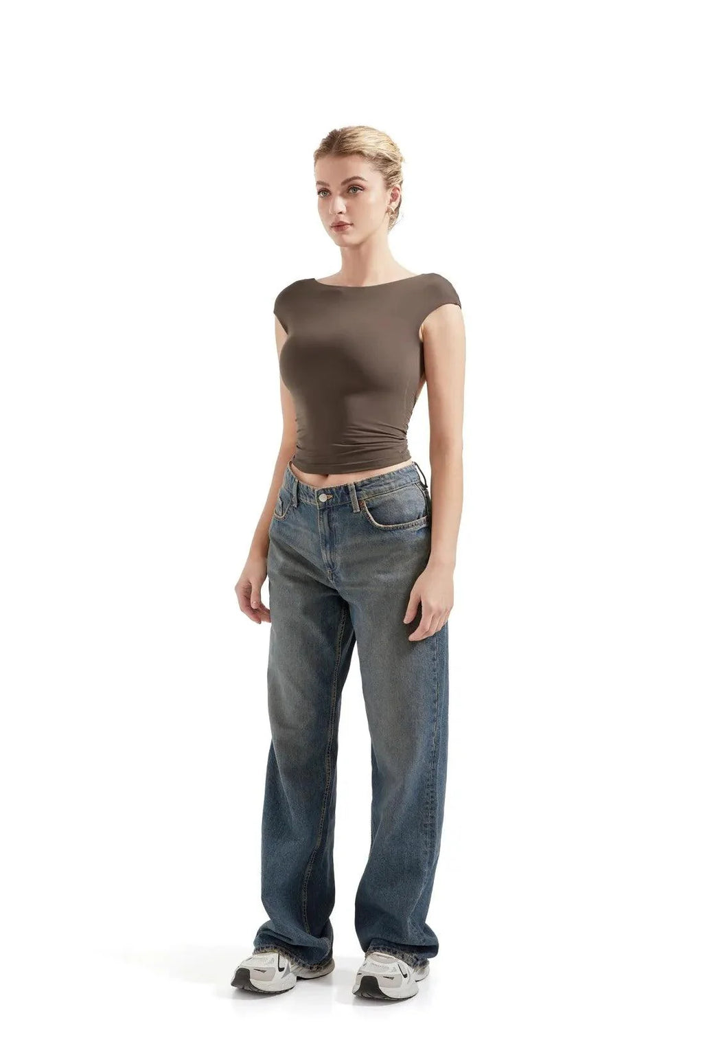 Buttery Soft Backless Shirt