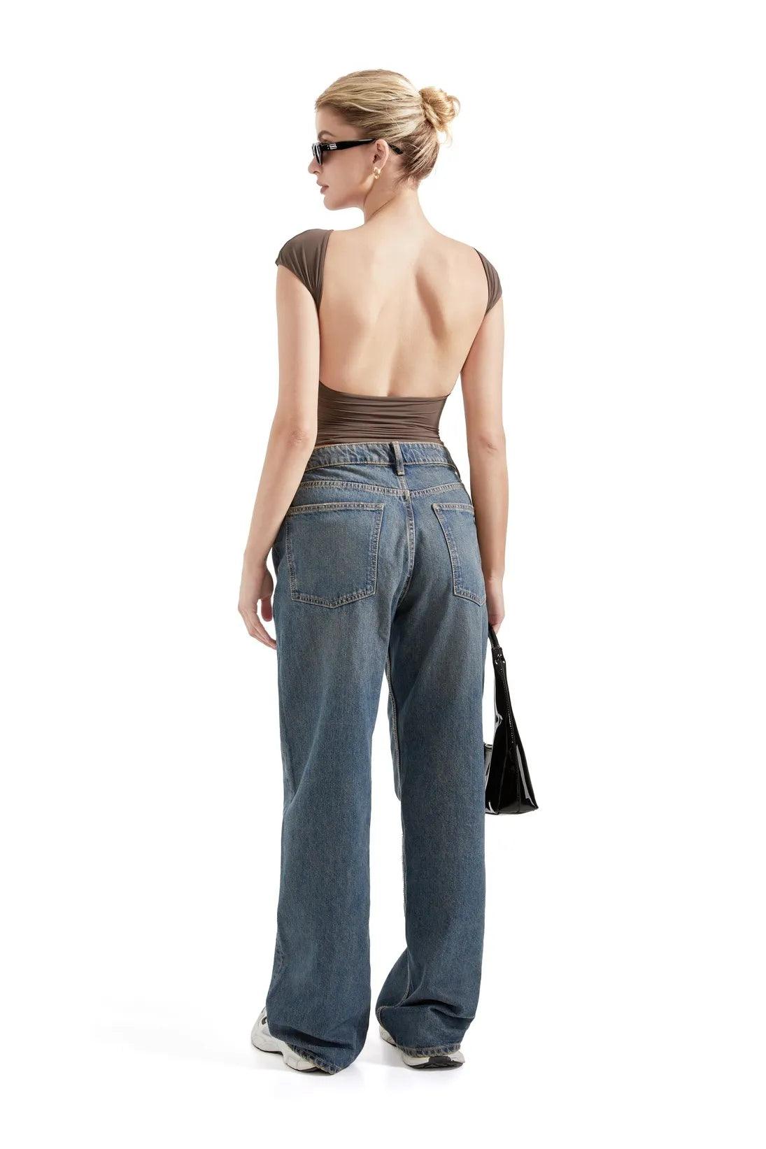 Buttery Soft Backless Shirt