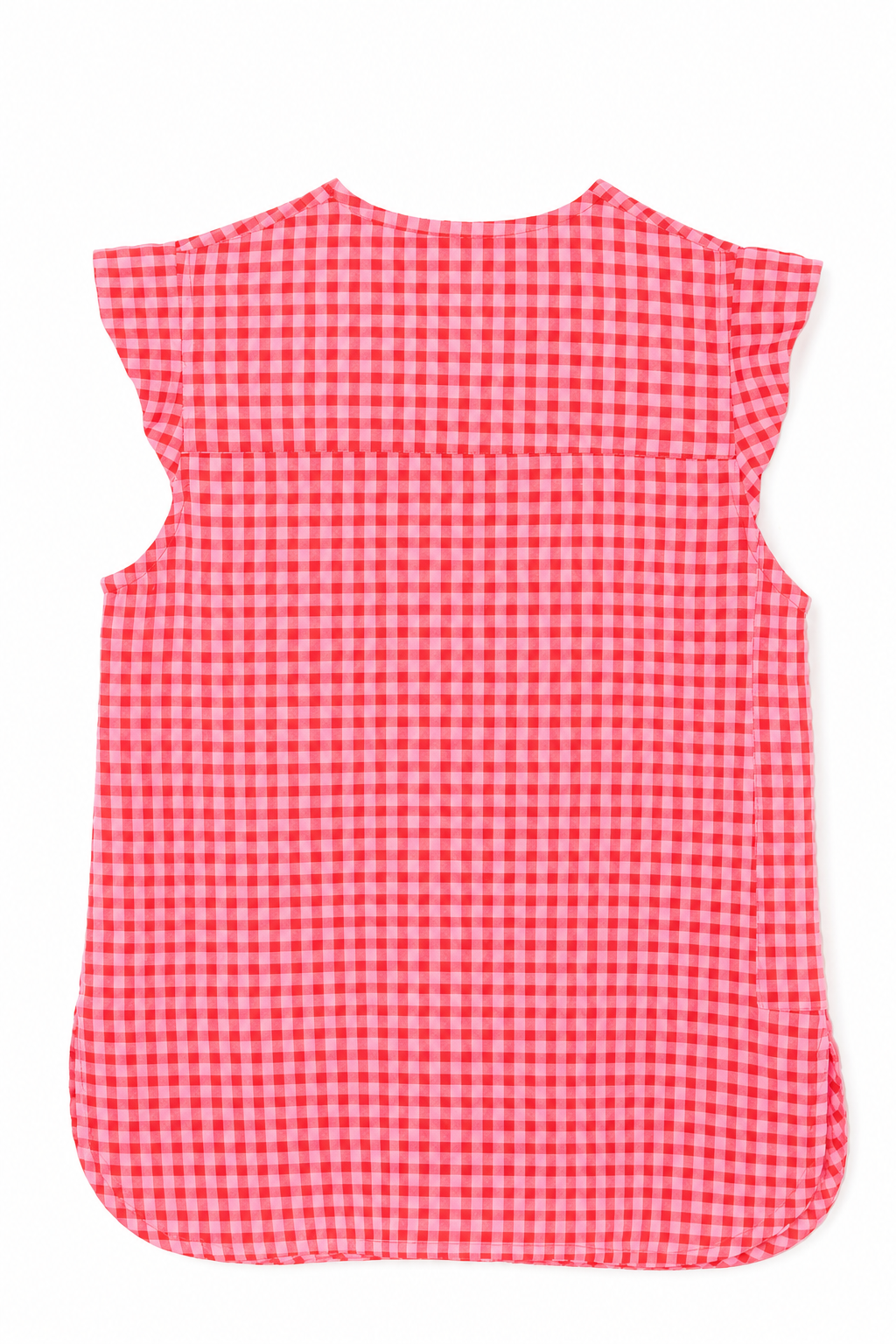 CAMISA VICHY FUCSIA