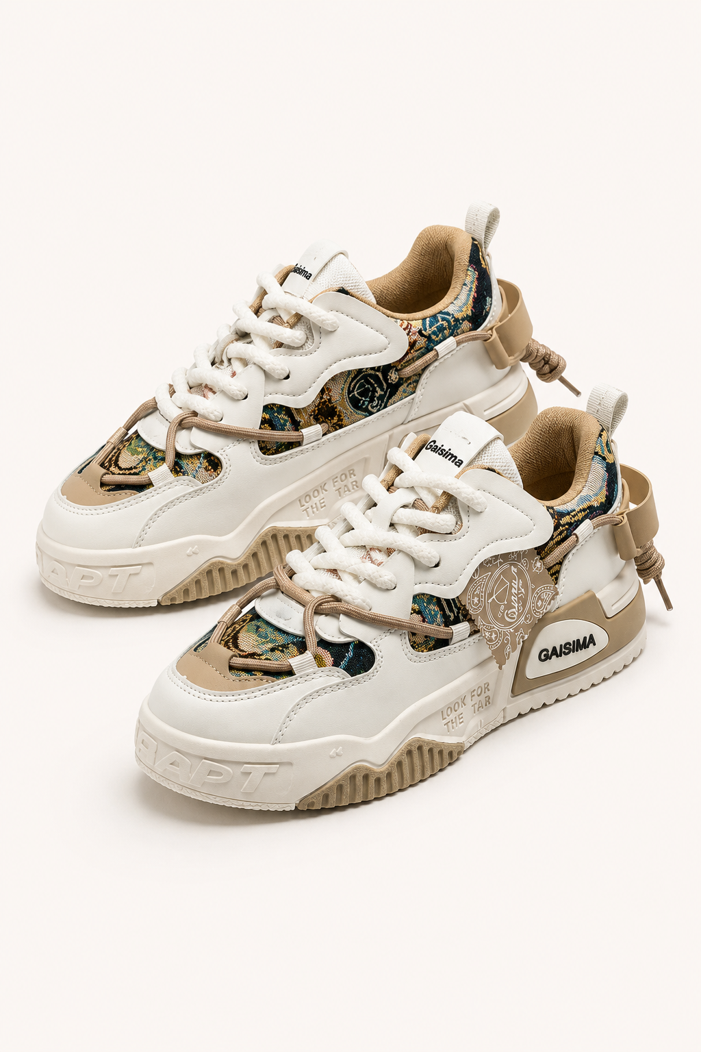 Zapatos deportivos hombre casual urbanos cordones suela gruesa - Kaelor
