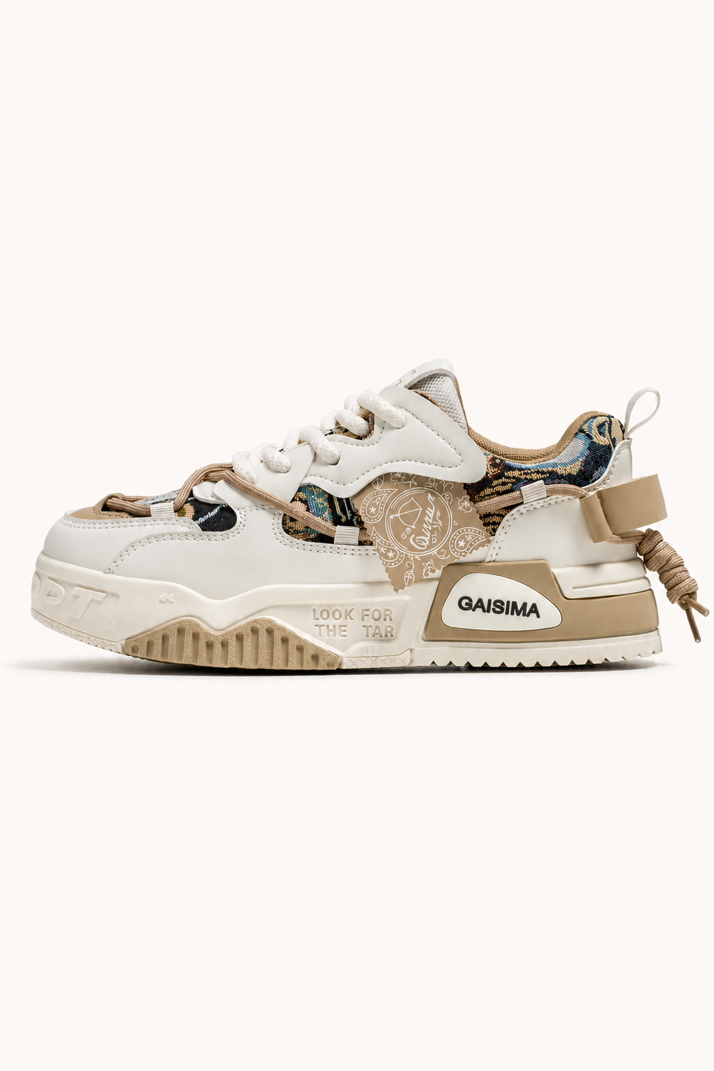 Zapatos deportivos hombre casual urbanos cordones suela gruesa - Kaelor