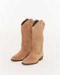 Bota campera de ante