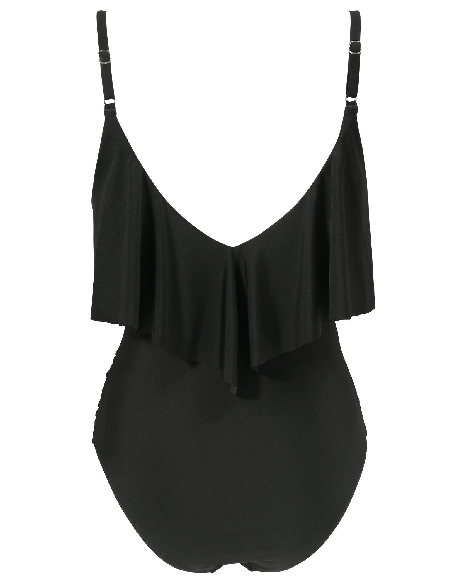 Ruffle One-Piece Ruched Swimsuits