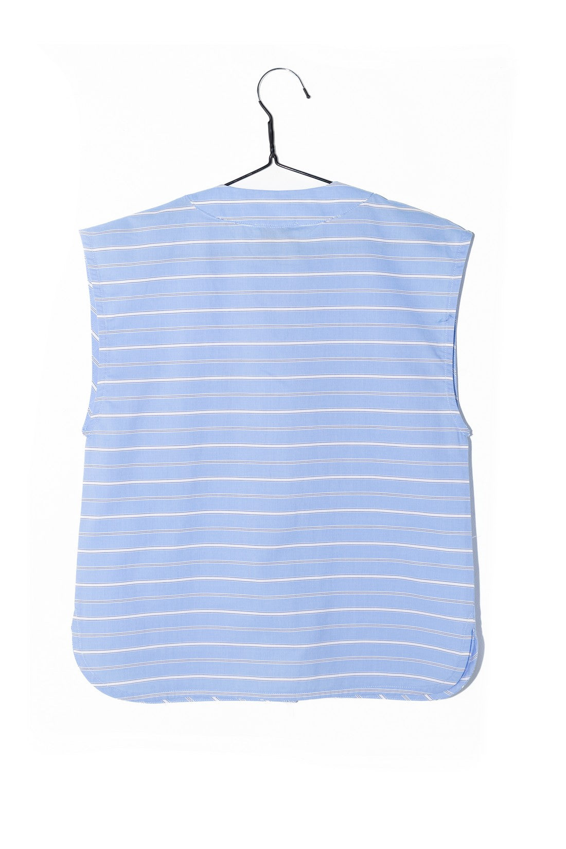 CAMISA POLISH AZUL RAYA BLANCA