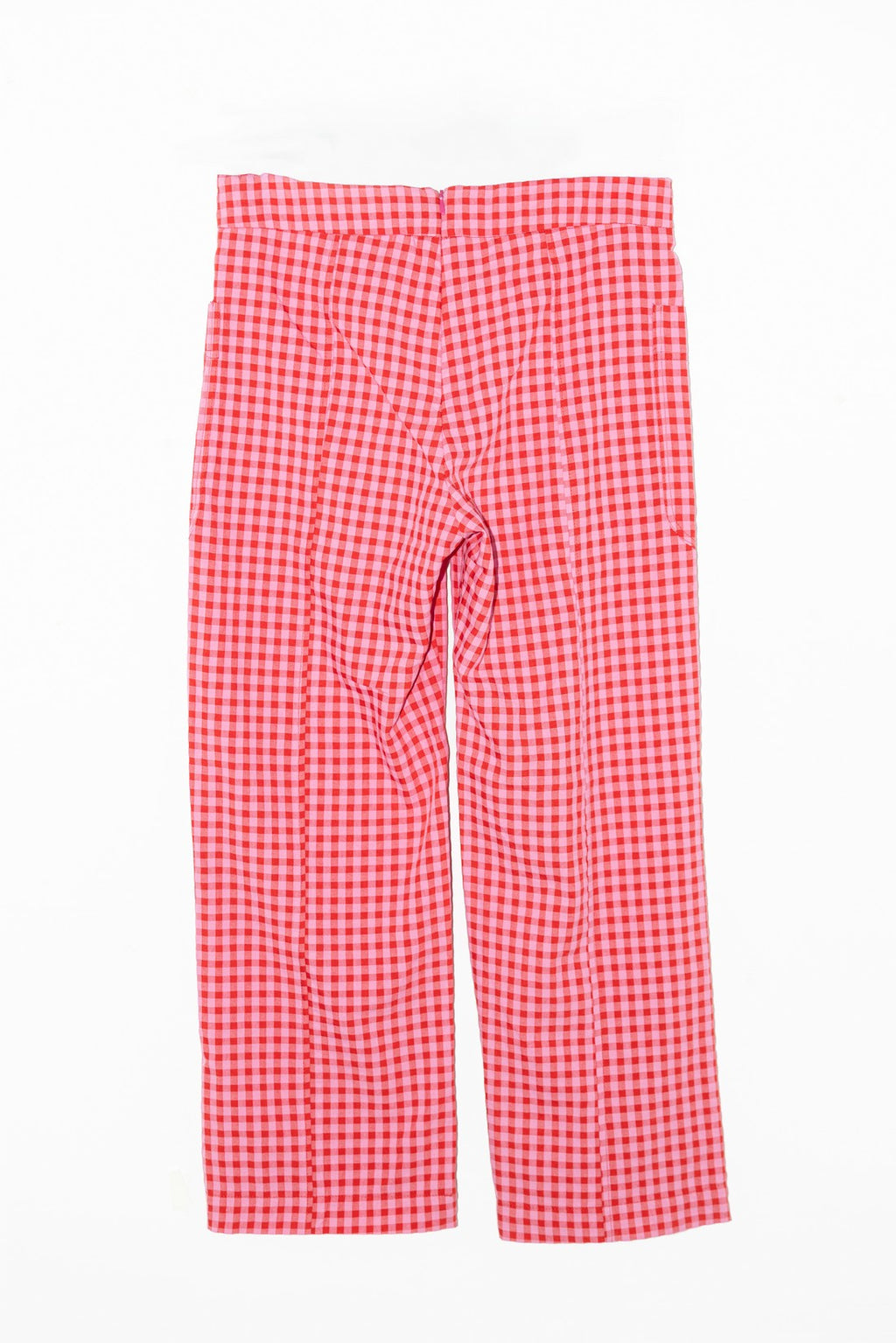 PANTALON VICHY FUCSIA