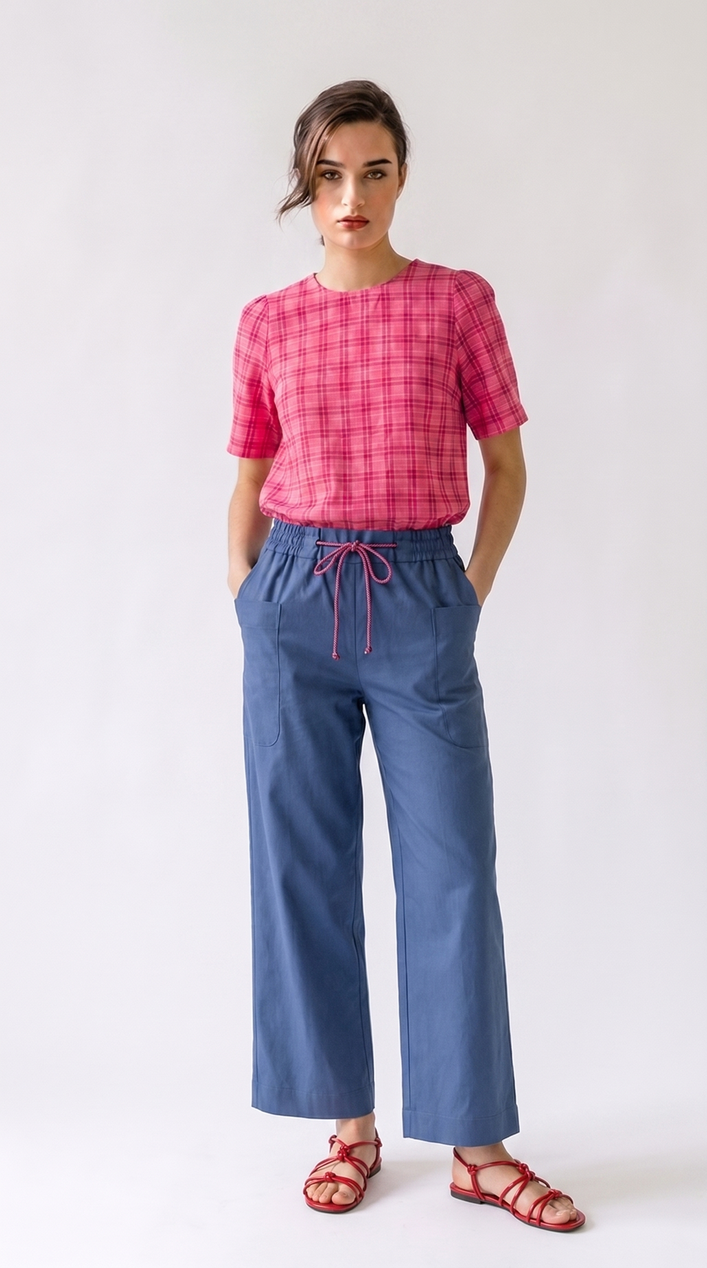 BLUSA MARIONET CUADROS
