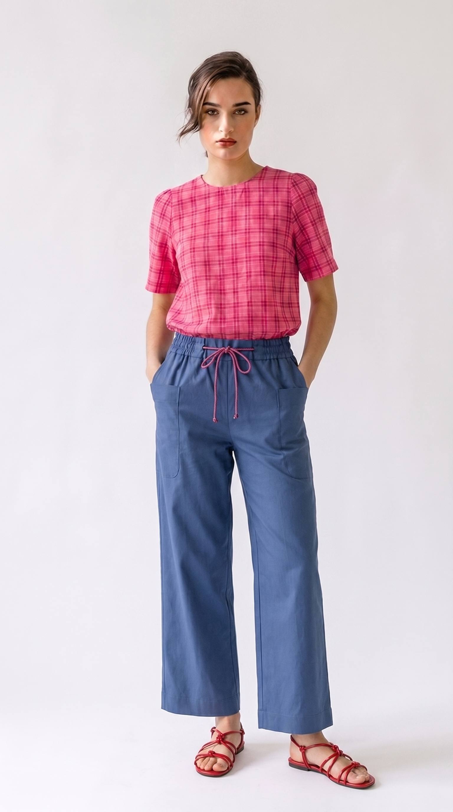 BLUSA MARIONET CUADROS