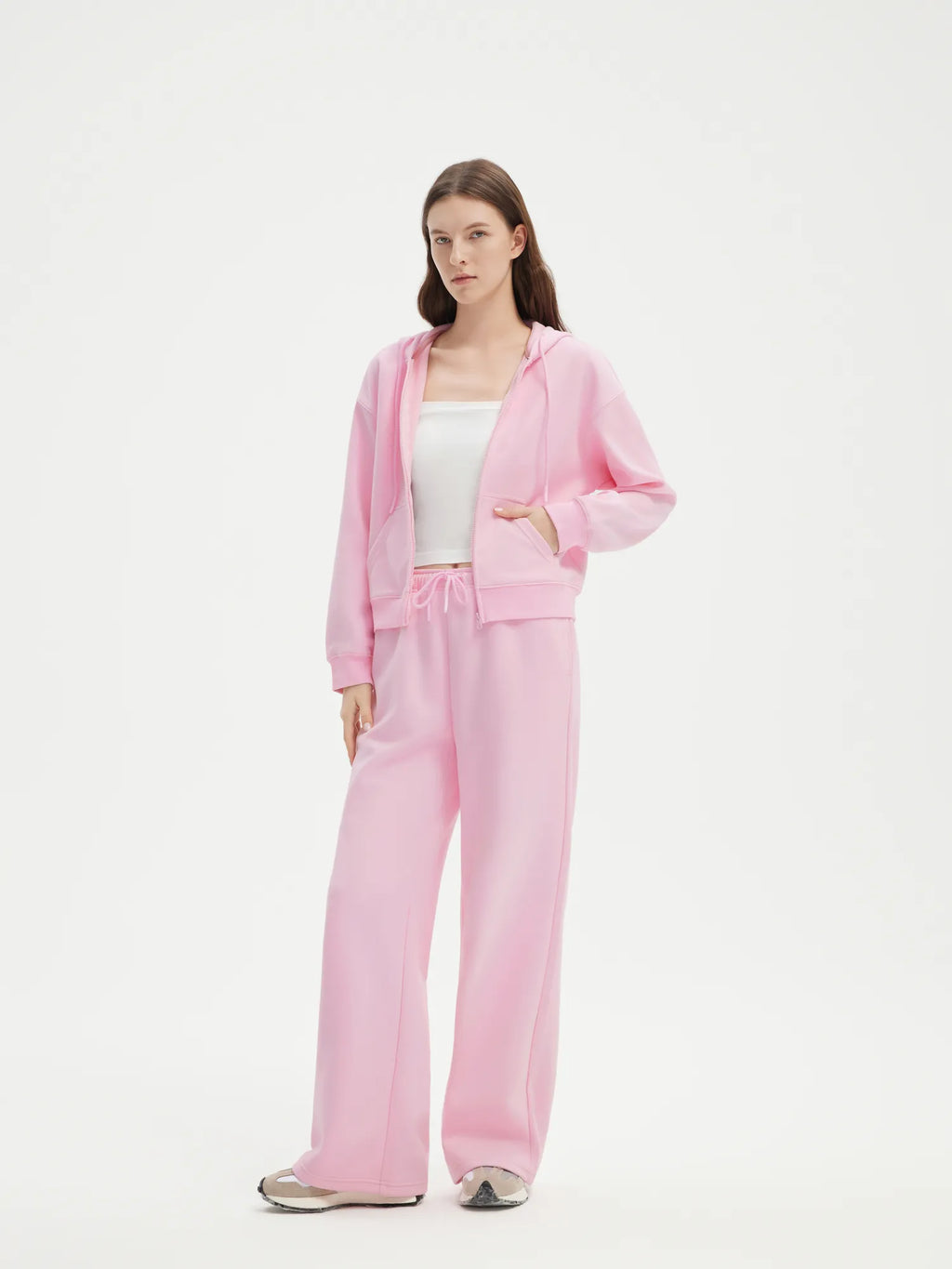 Zip Up Hoodie Lounge Set