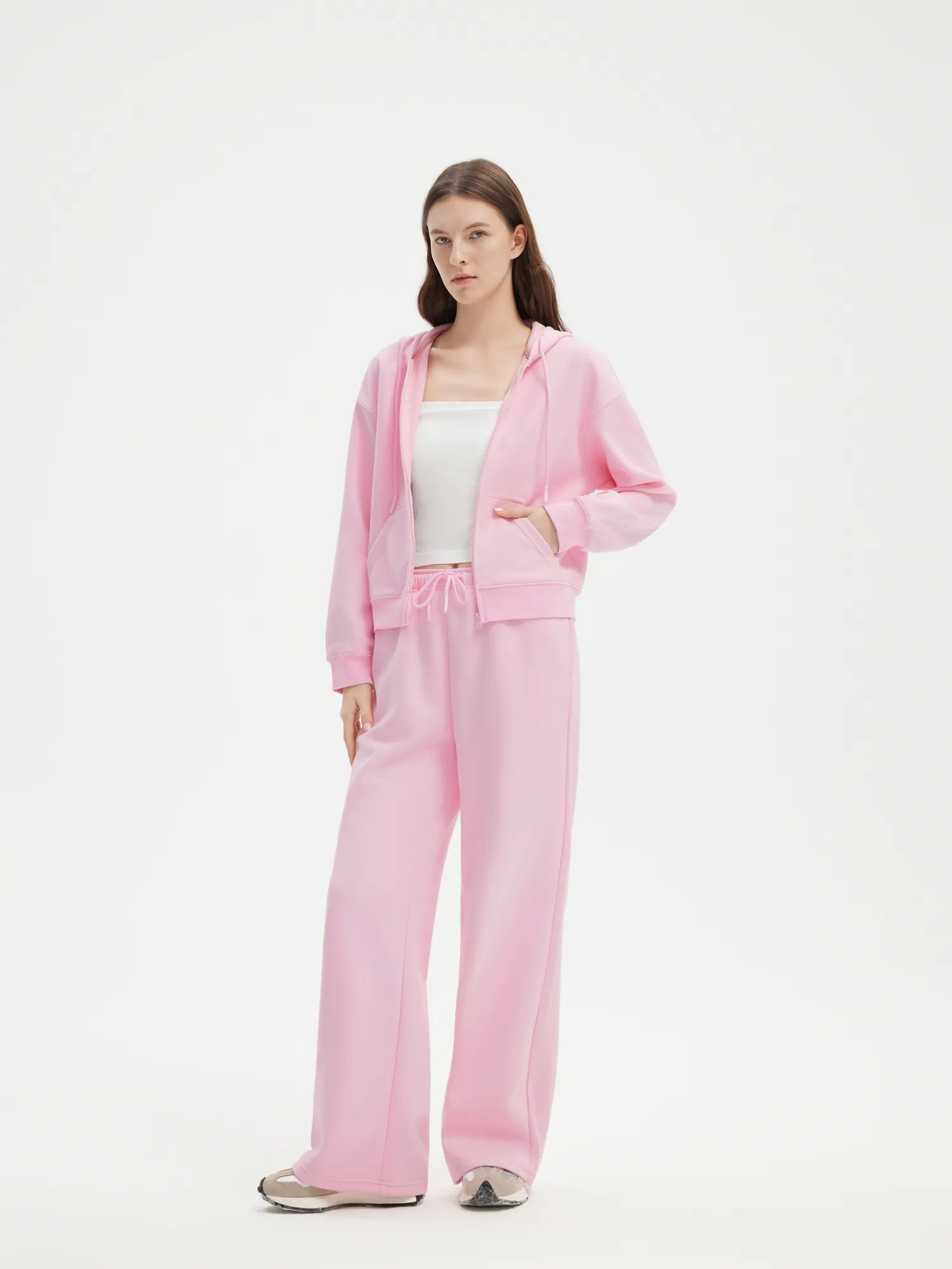 Zip Up Hoodie Lounge Set