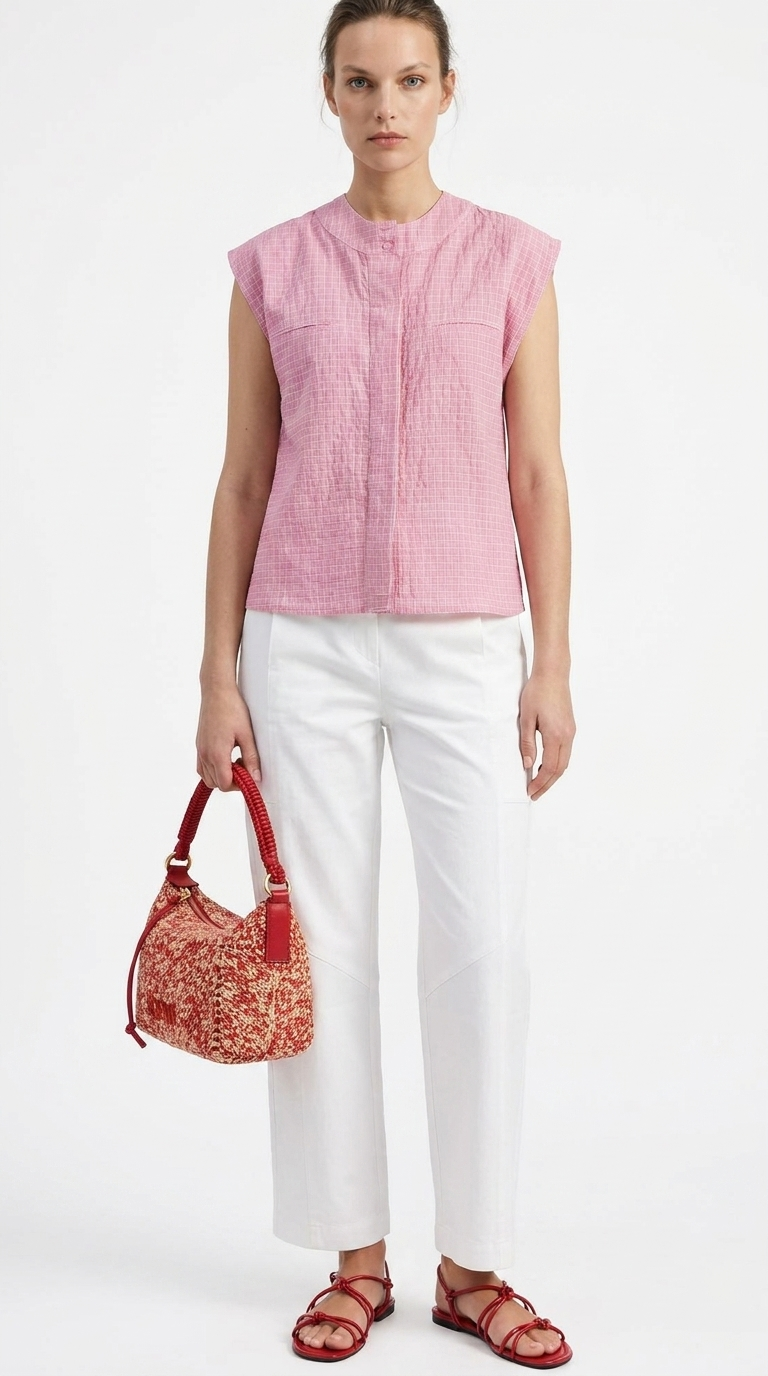 CAMISA POL ROSA