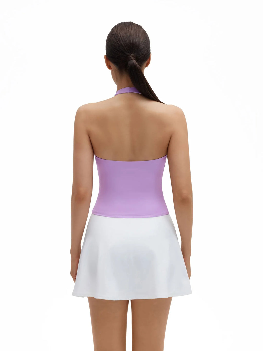 Halter Deep V Neck Wrap Workout Tank Tops